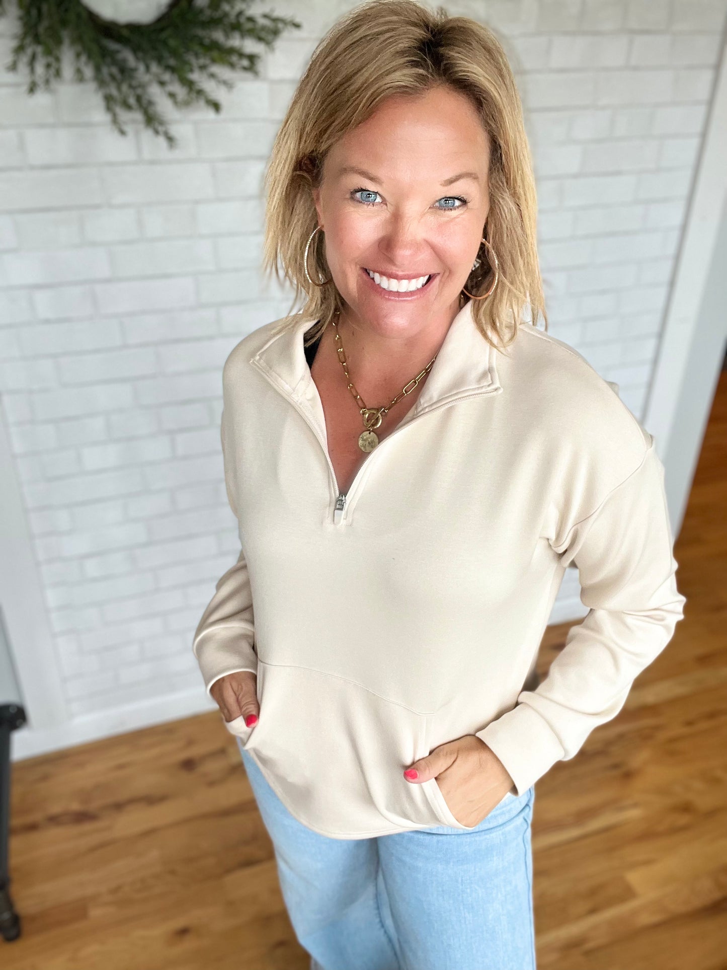 Keely Top- Dove