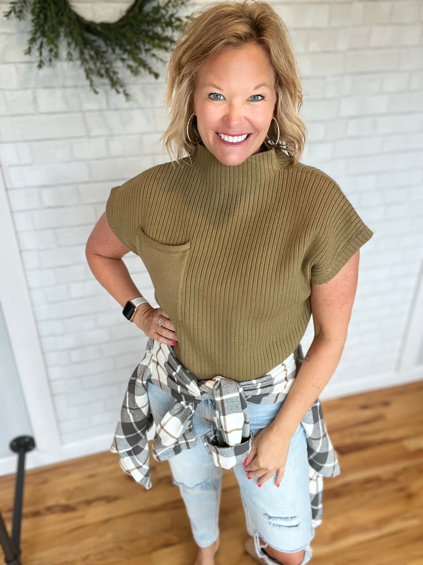 Jaymie Sweater - Olive