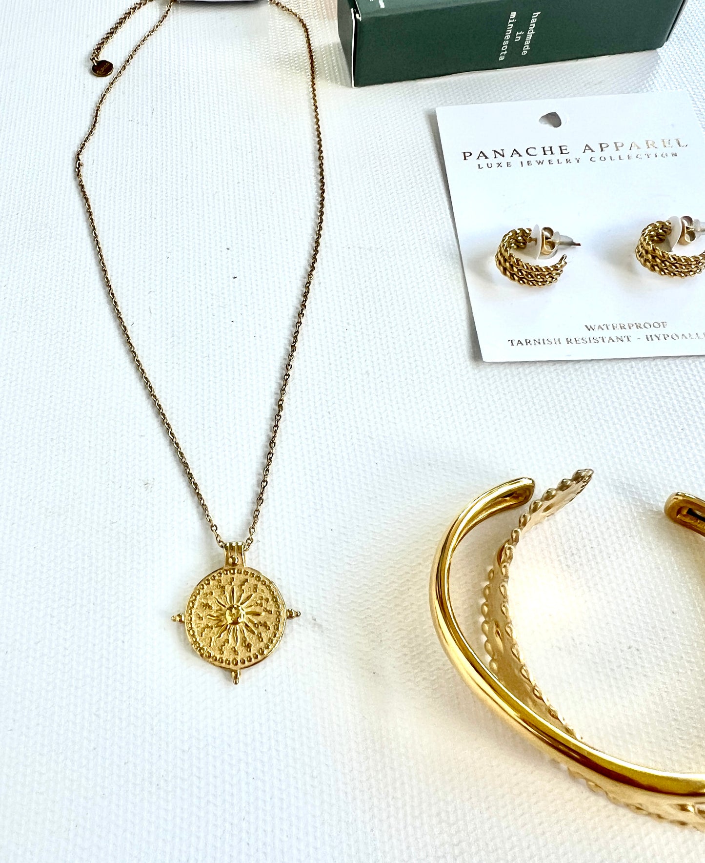 Luxe Sun Compass Necklace