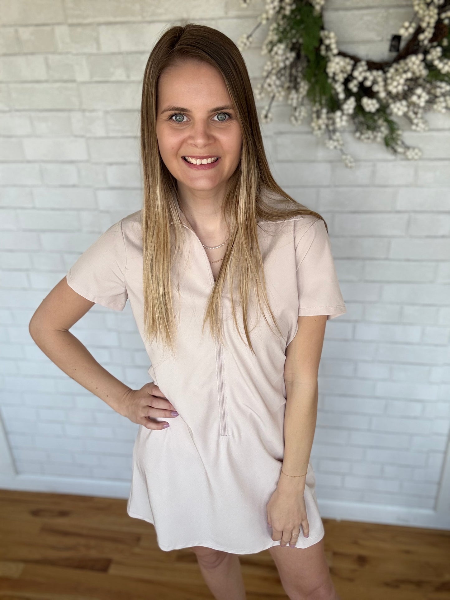 Delta Dress - Almond