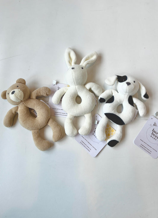 Plush Baby Rattle