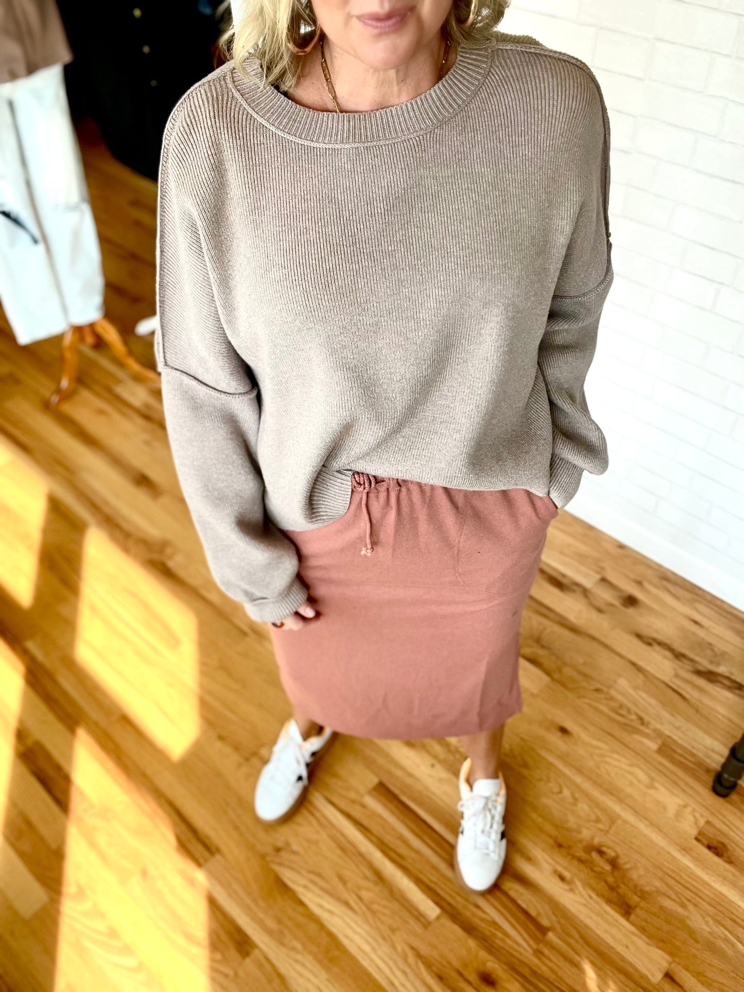 Danny Drawstring Skirt