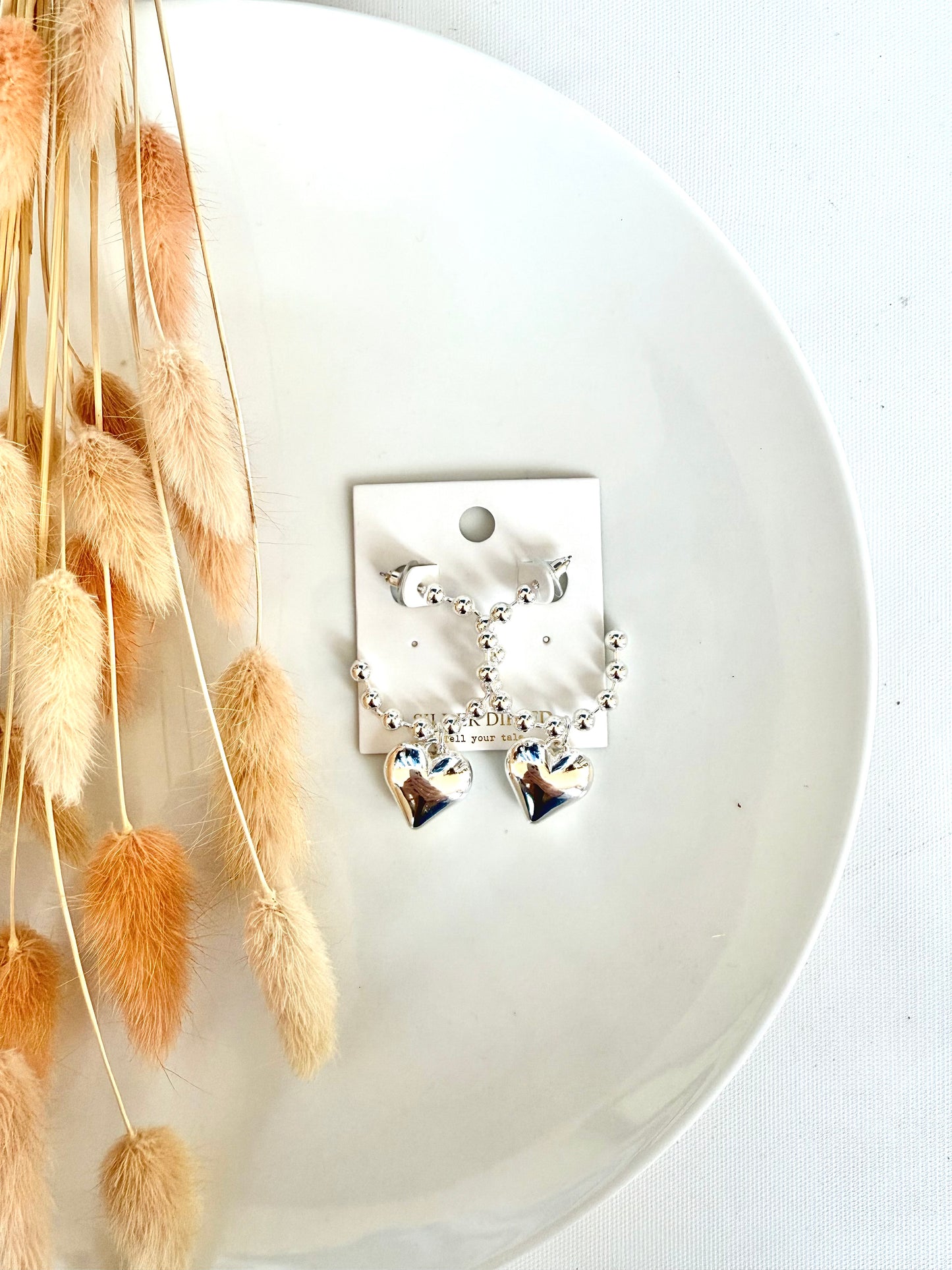 Puffy Heart Earrings