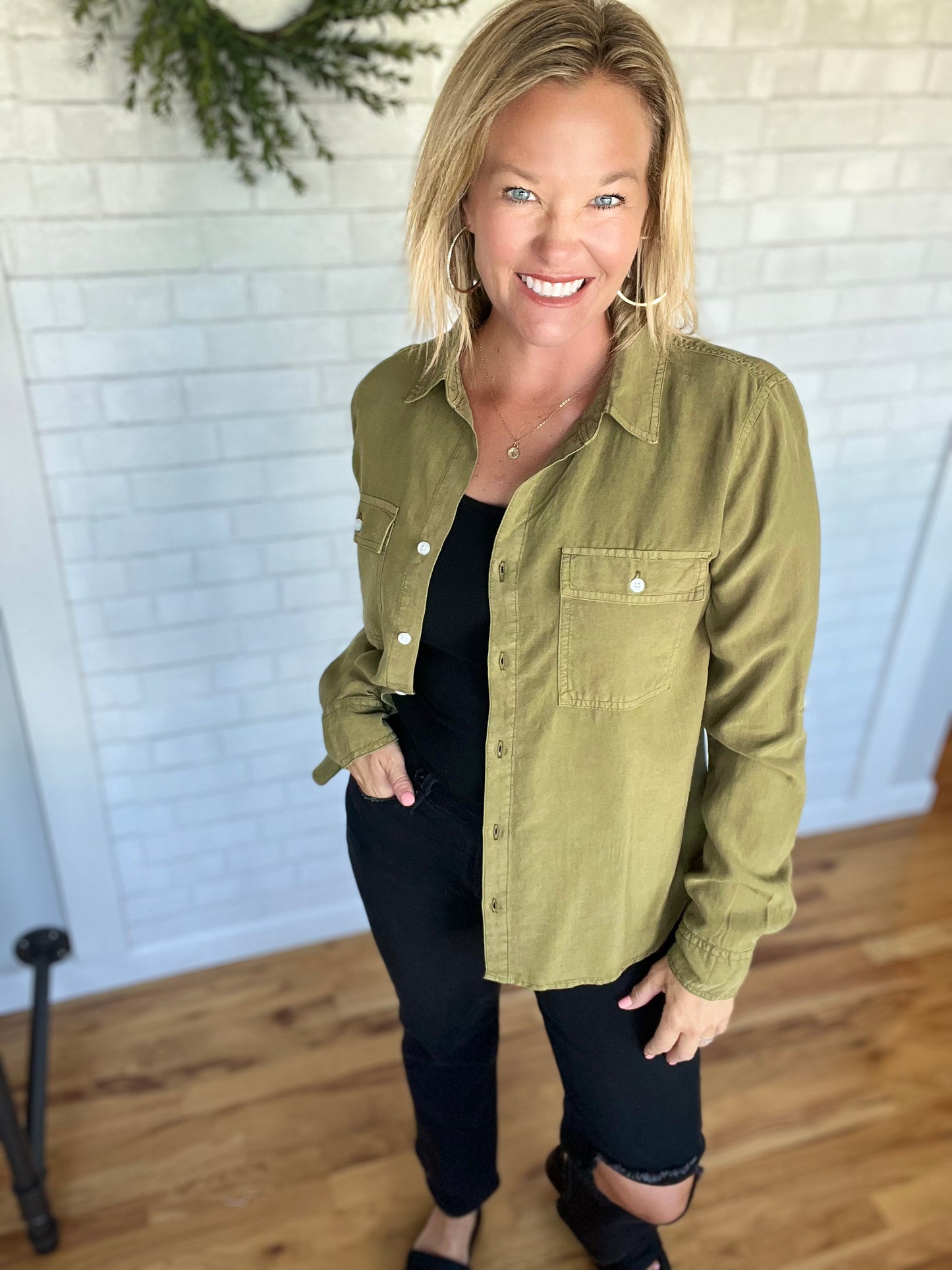 Alessia Top - Olive