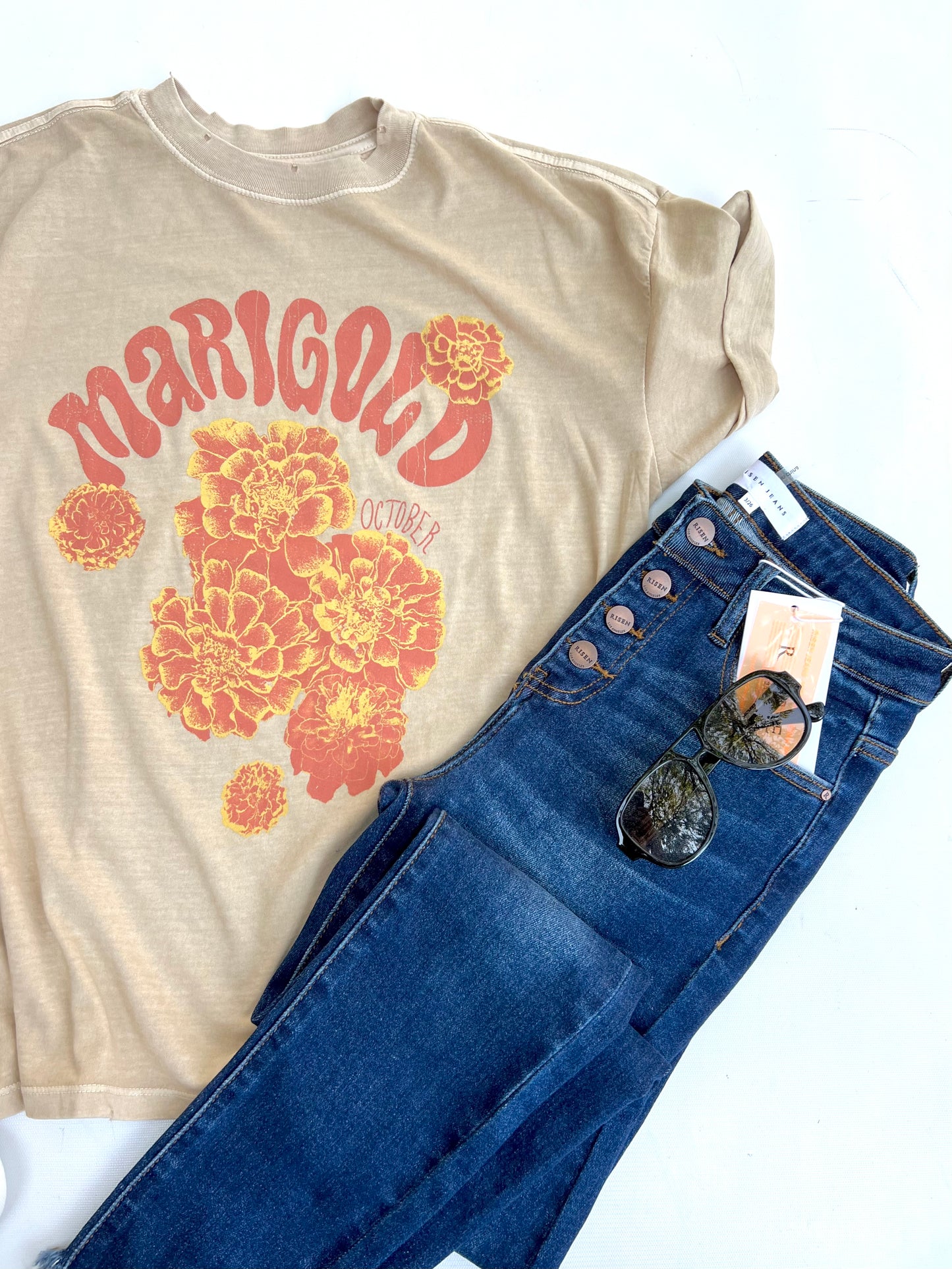 October Marigold Tee
