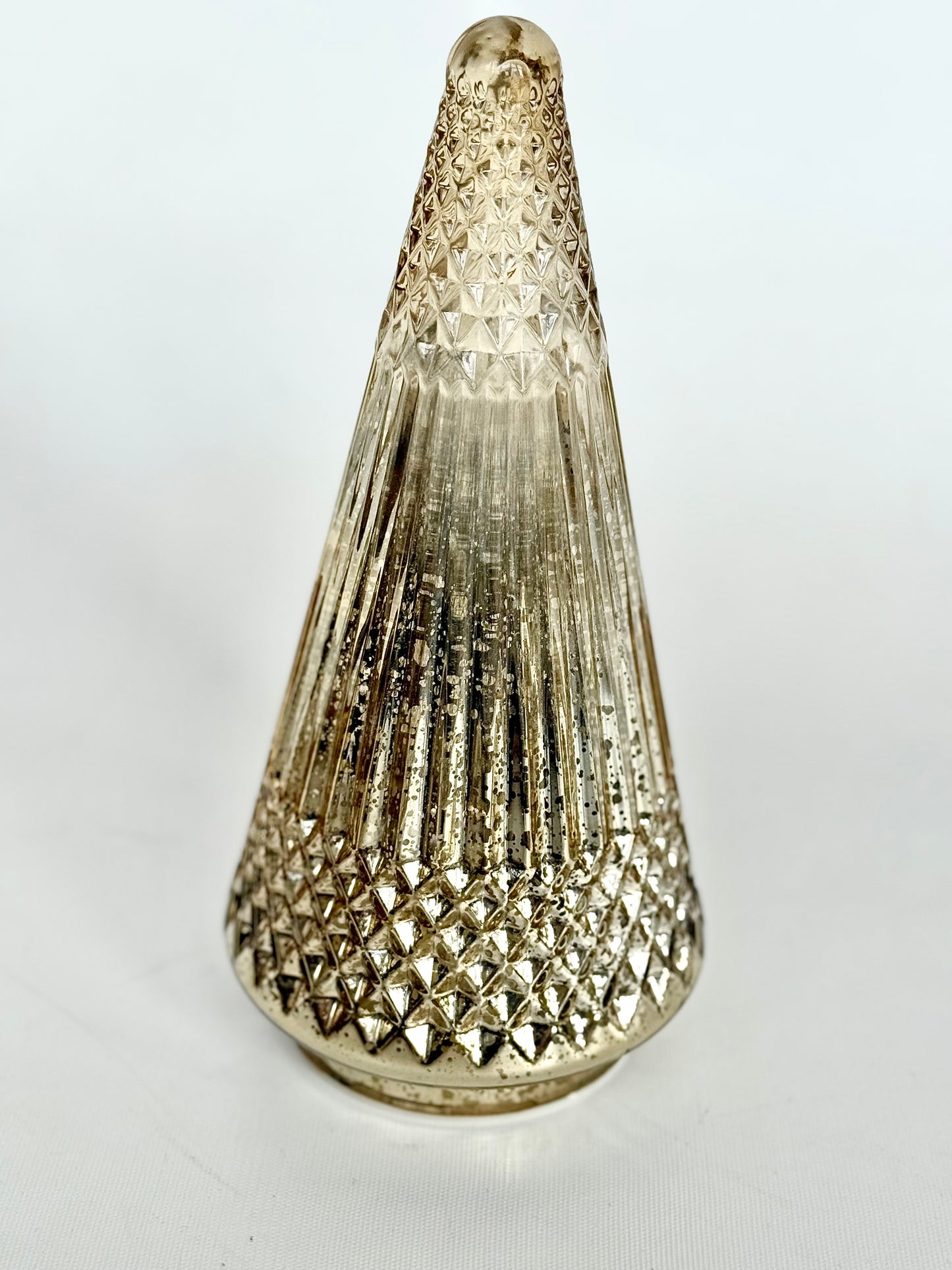 Antique Glass LED Tree - 11"