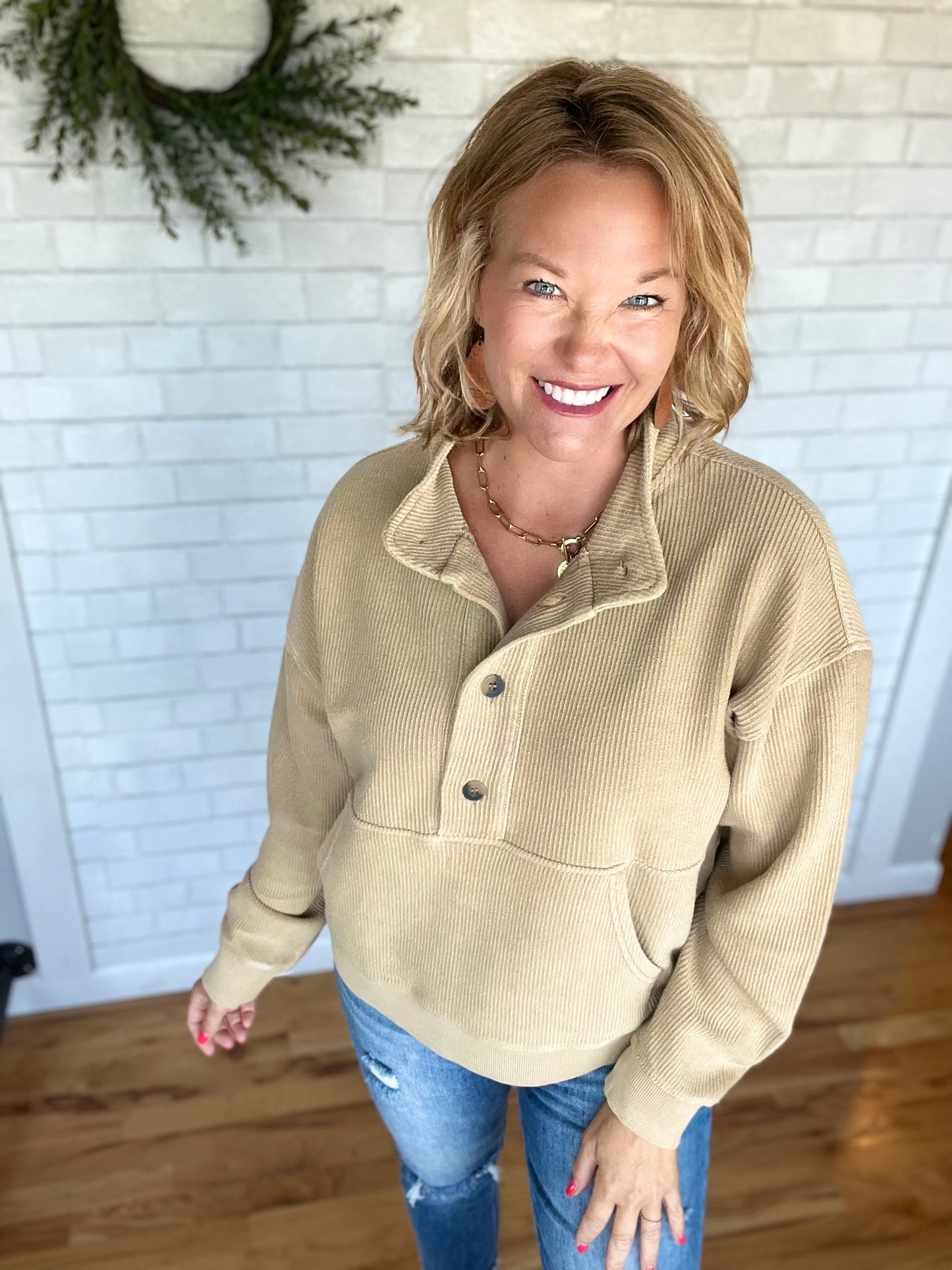 Jocelyn Pullover- Camel