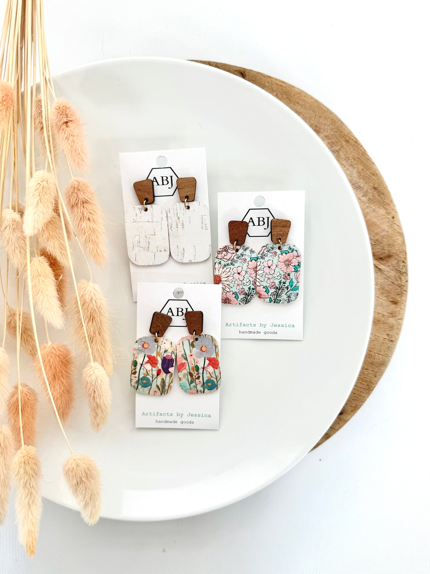 Round Rectangle Earrings
