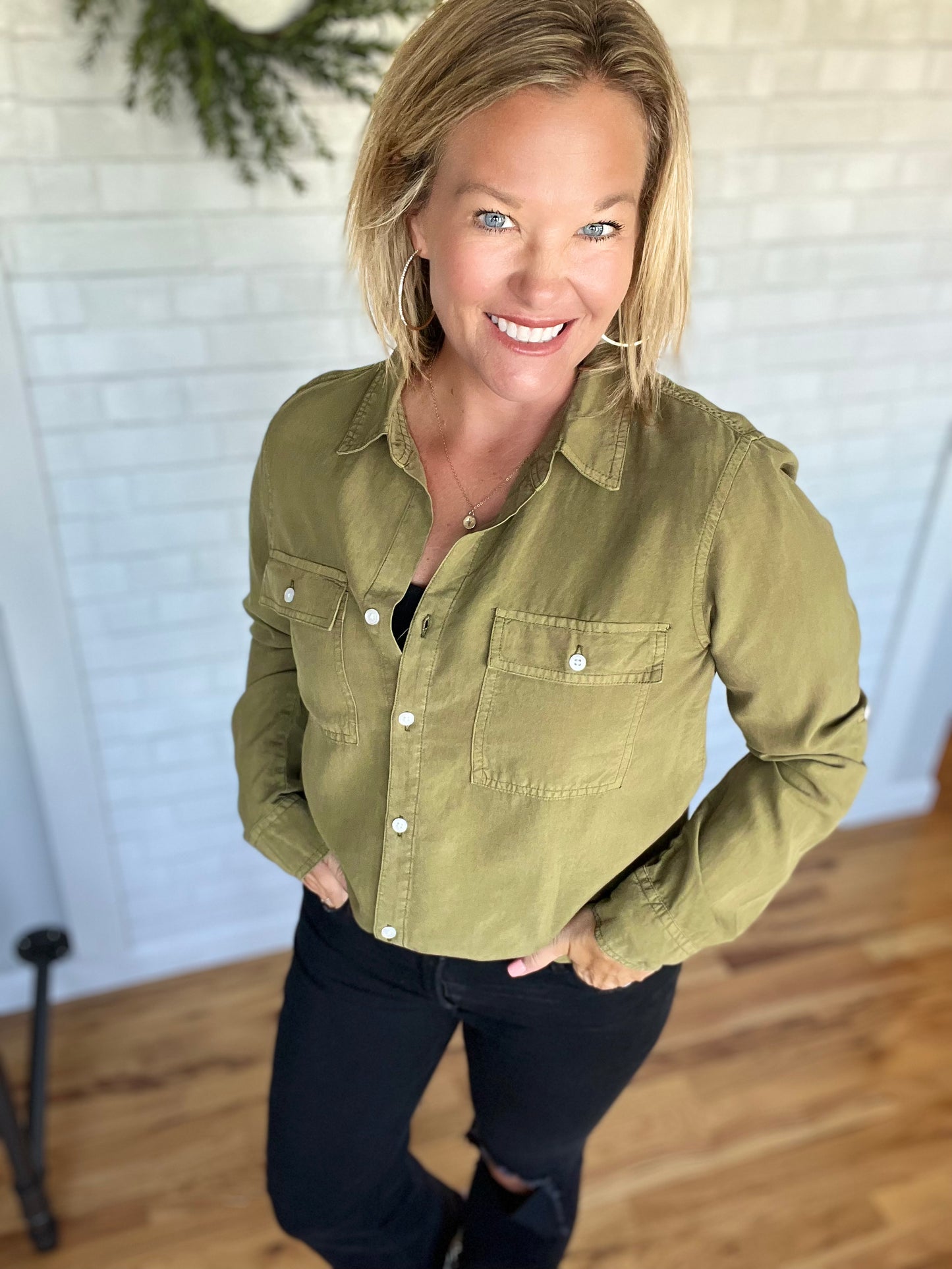 Alessia Top - Olive