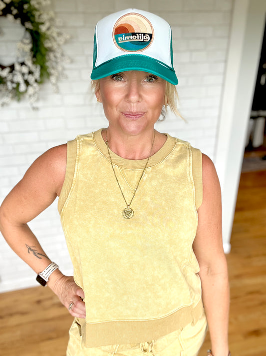 Washed Short - Washed Yellow