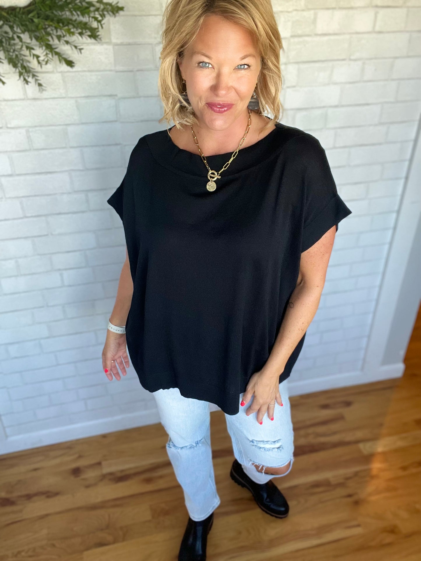 Addie Top- Black
