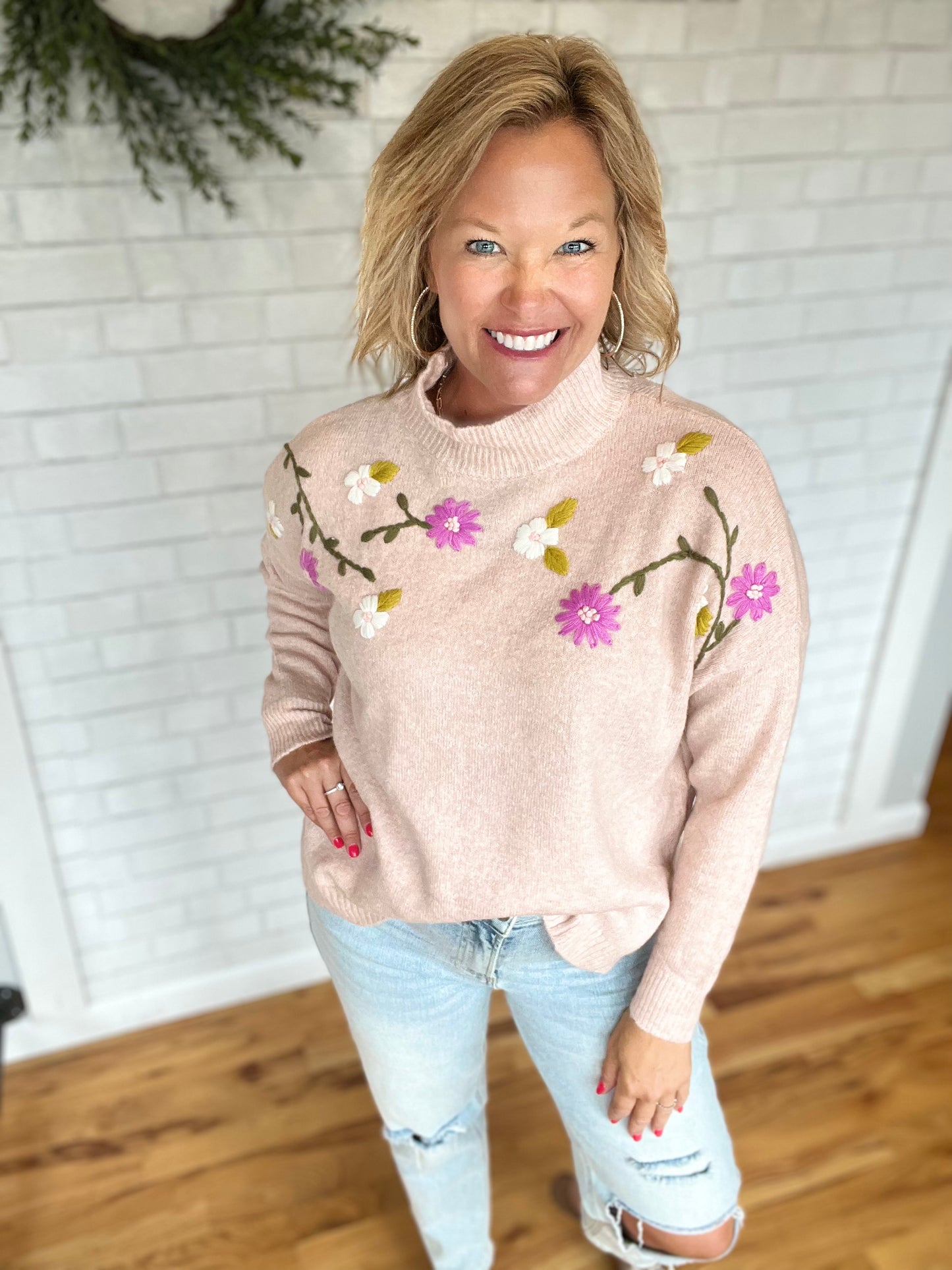 Maria Sweater - Blush