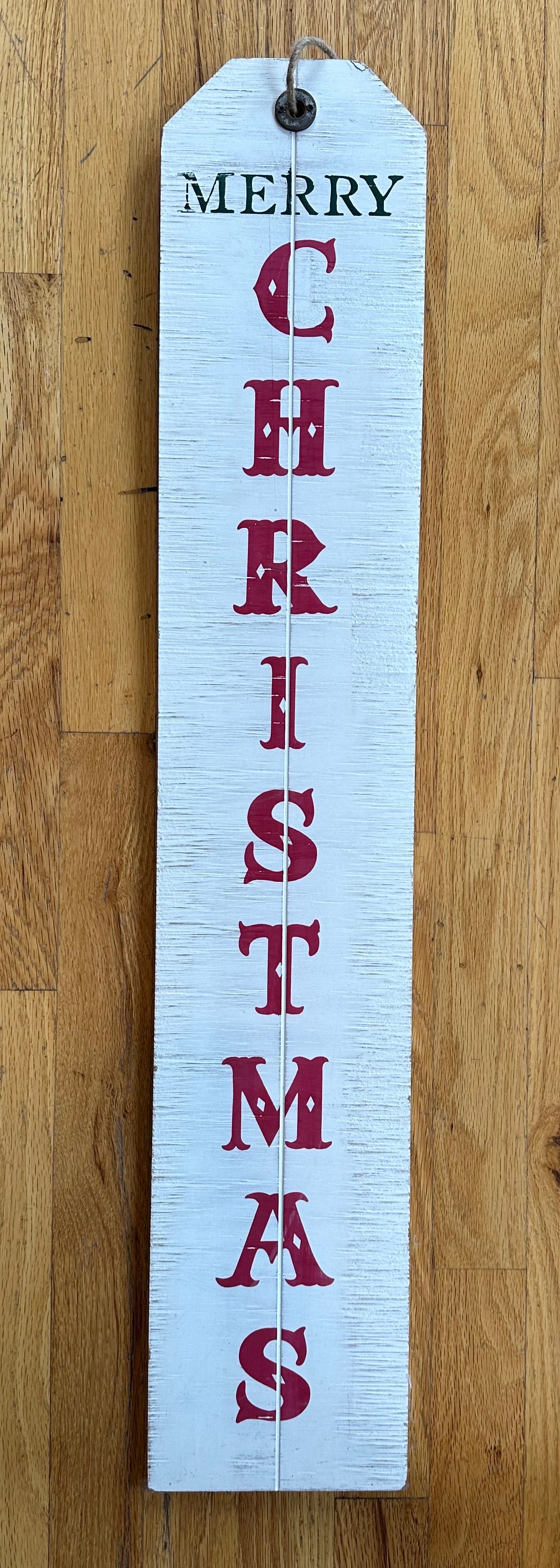 Christmas Reversible Wood Sign
