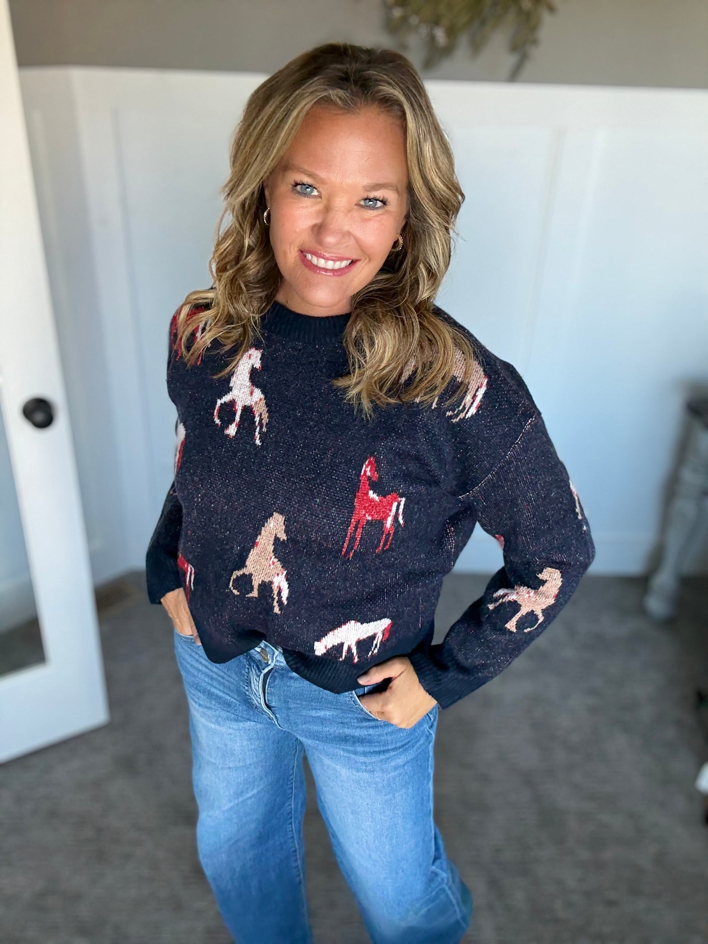Horse Knit Sweater