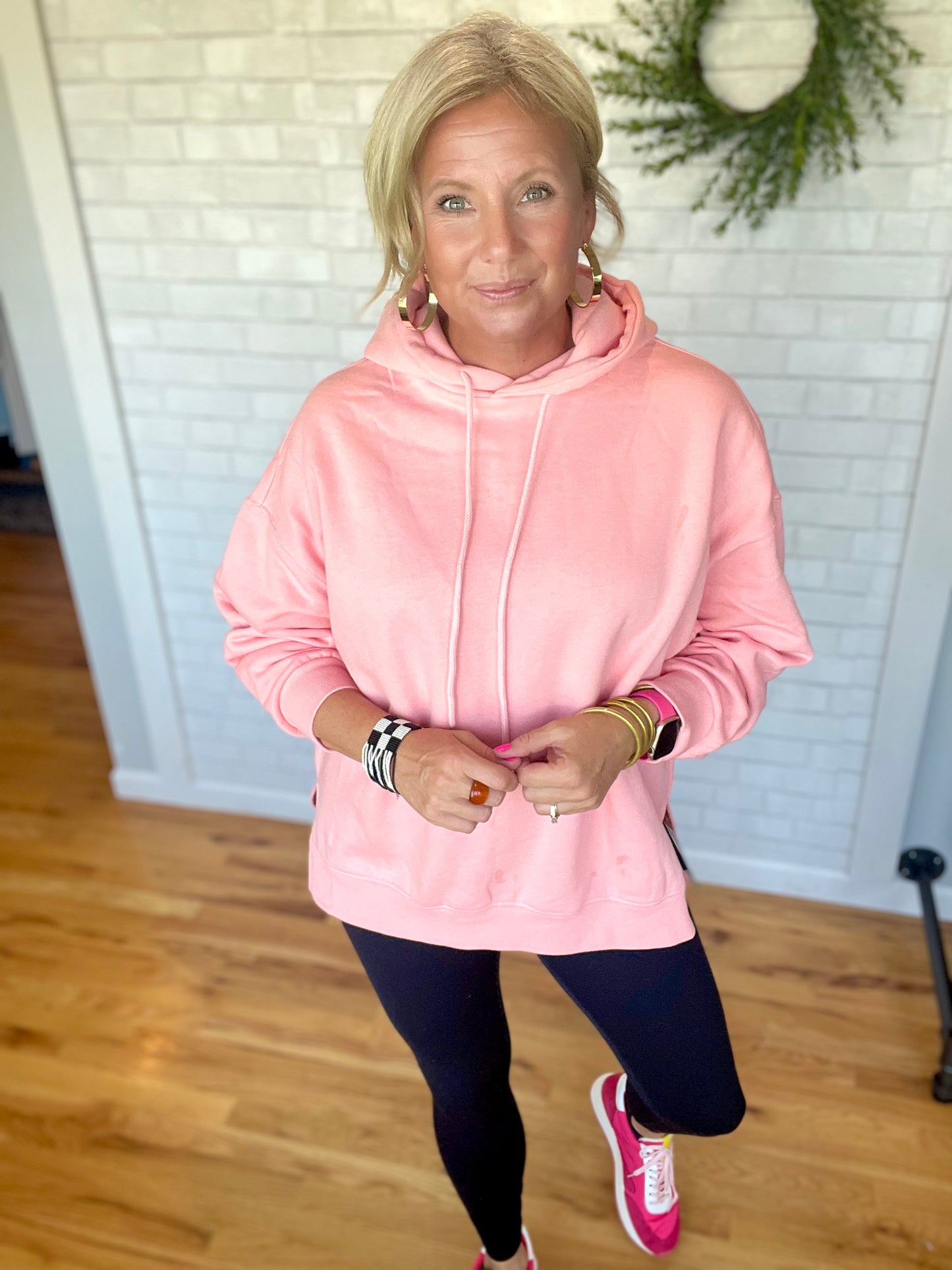 Sophia Hoodie- Pink
