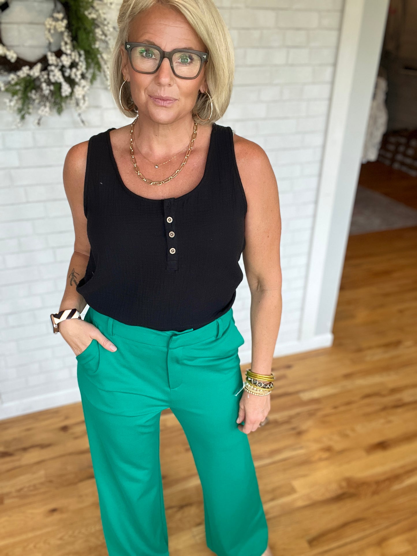 Kendra Pant- Kelly Green