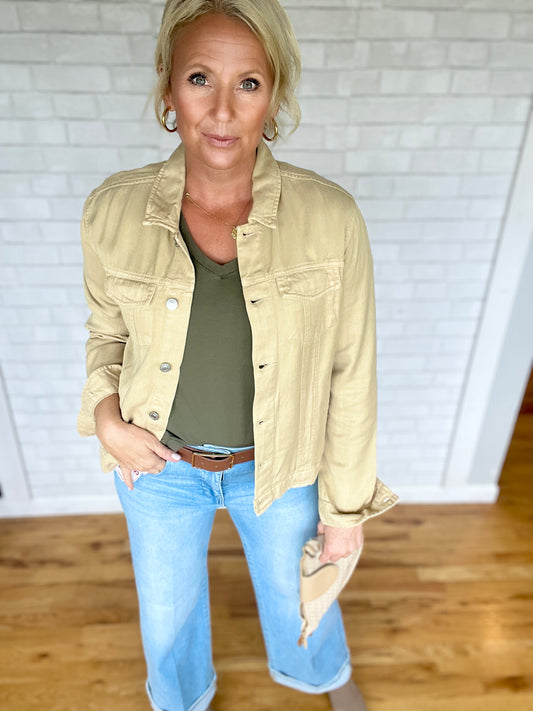 Jackie Jacket - Light Khaki