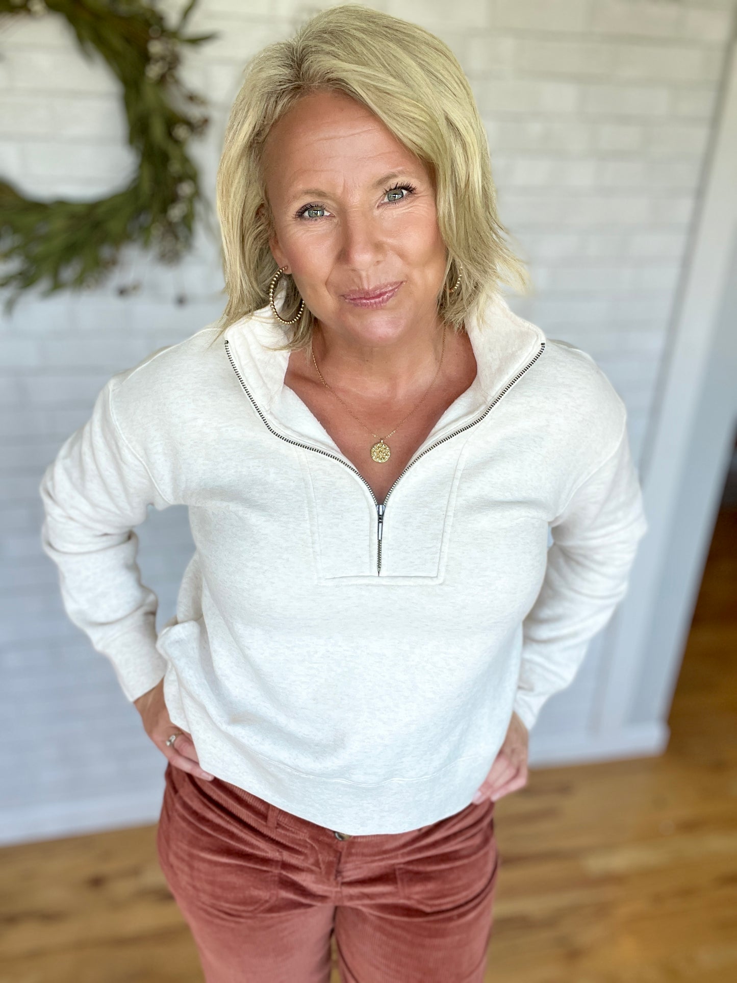 Serenity Zip Pullover