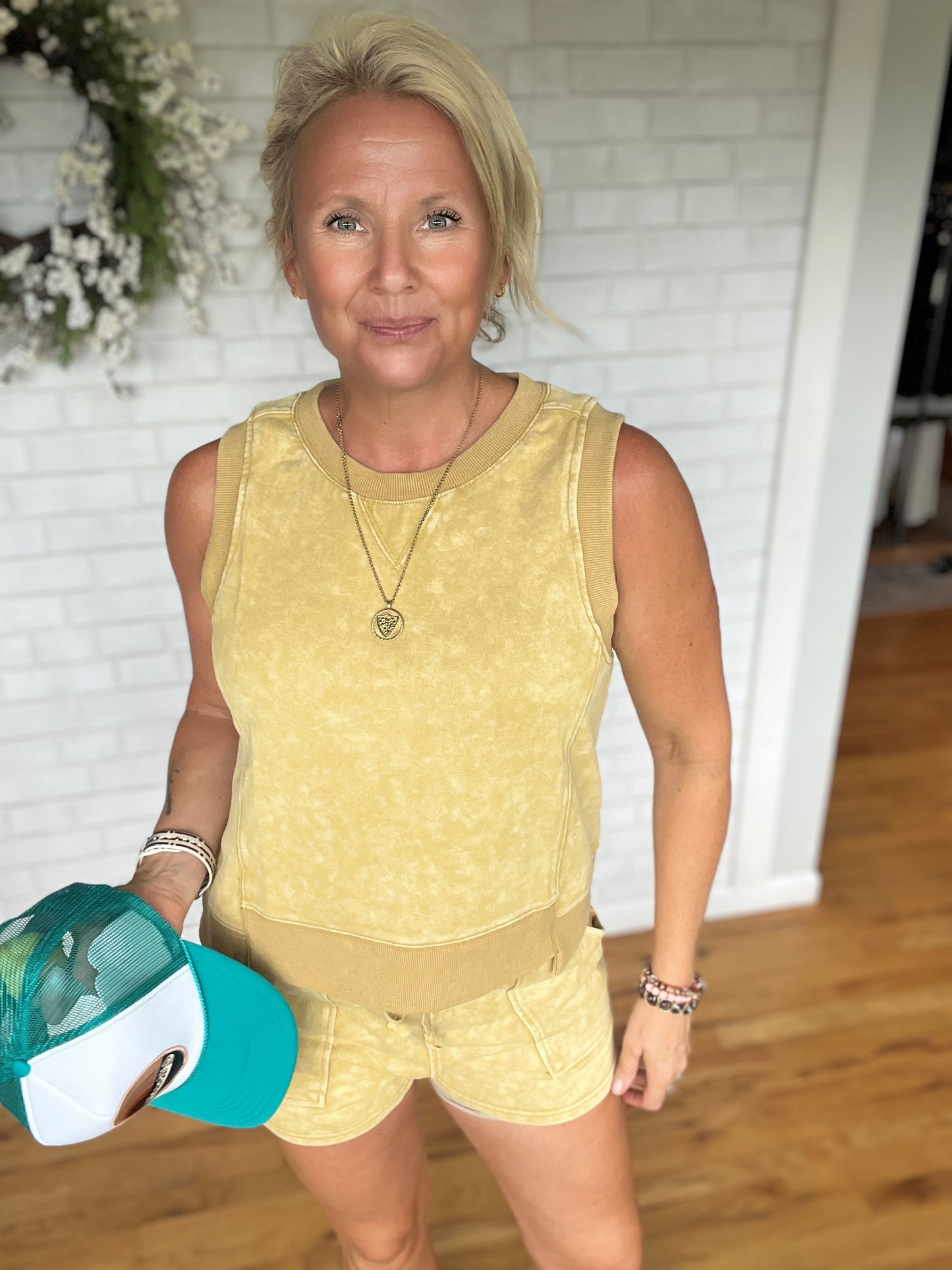 Washed Short - Washed Yellow