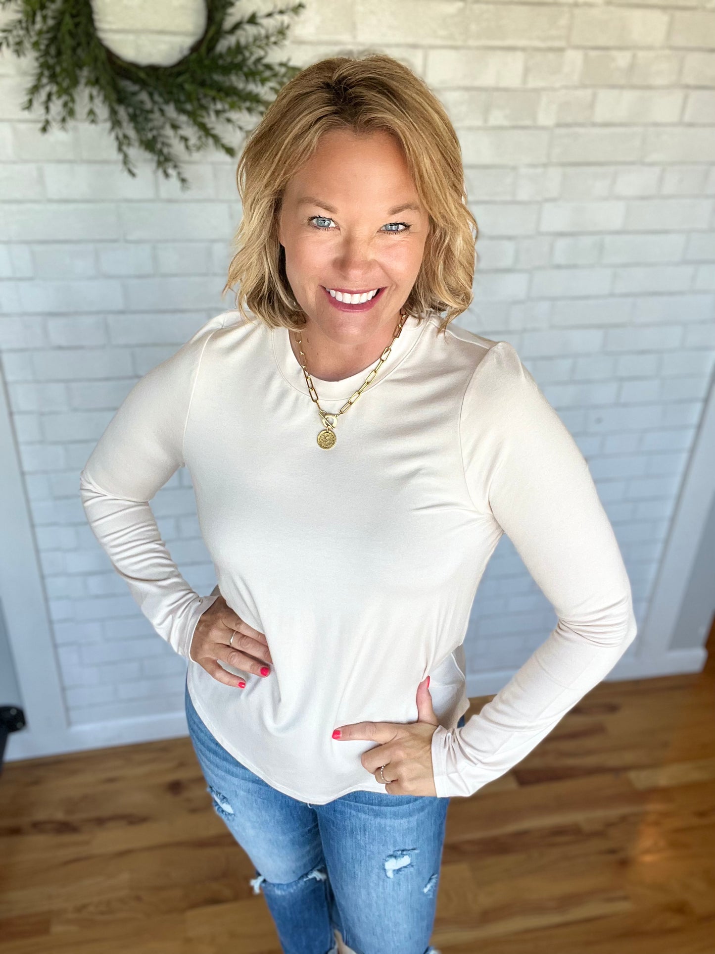 Stassia Top - Dove
