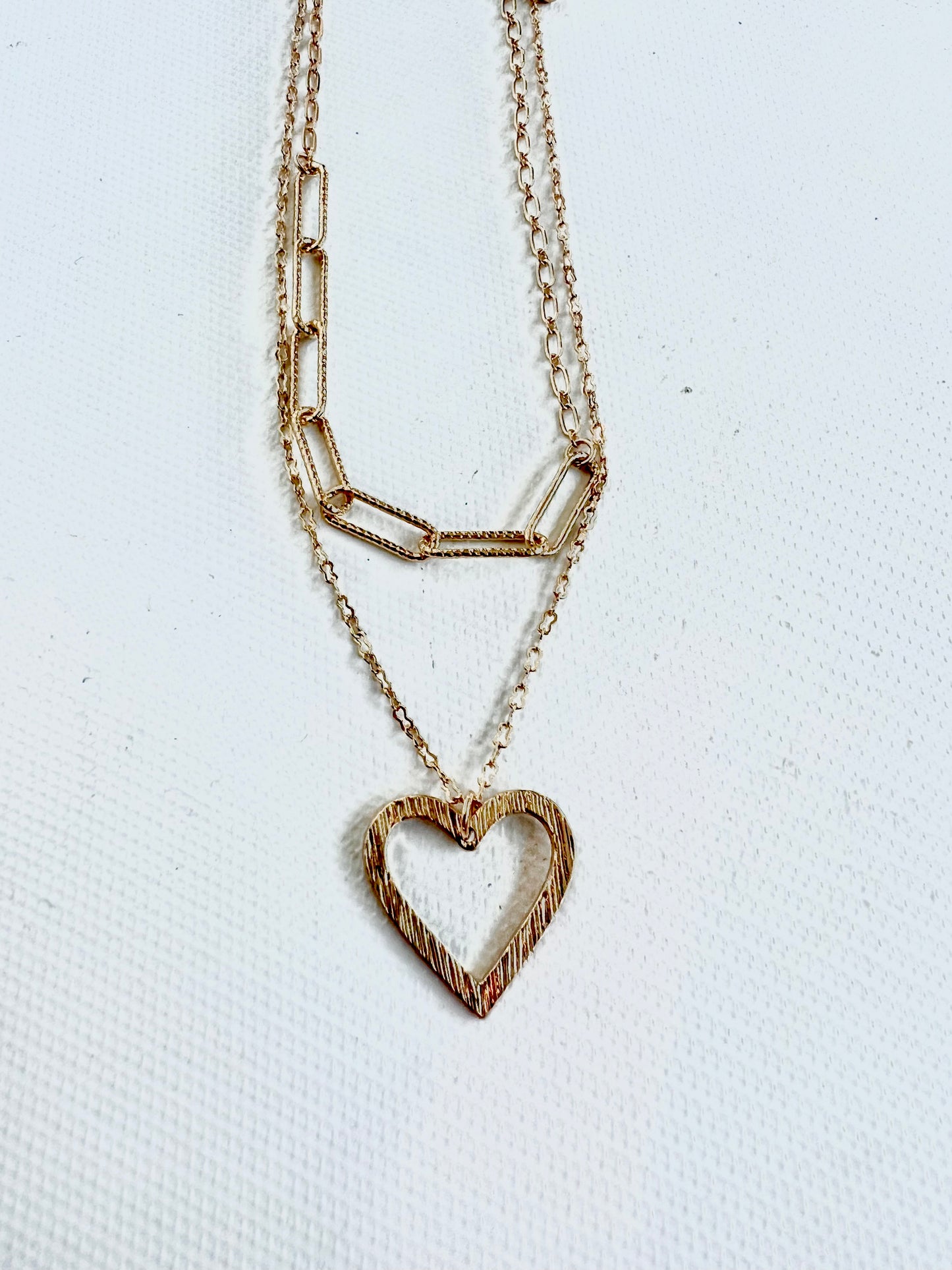 Open Heart Necklace