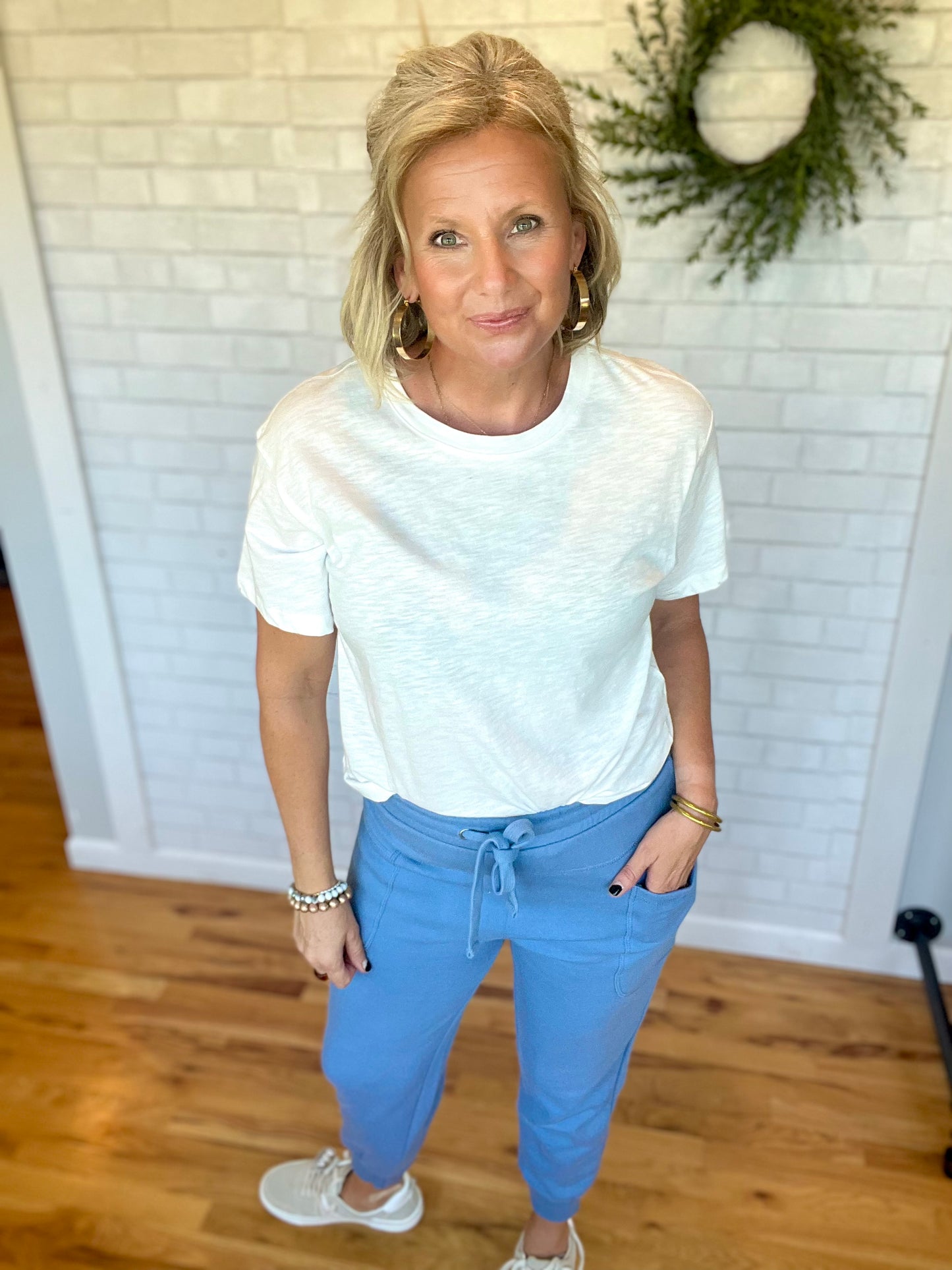 Sophia Jogger- Blue