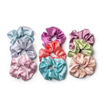 Satin Scrunchies Pack of 3