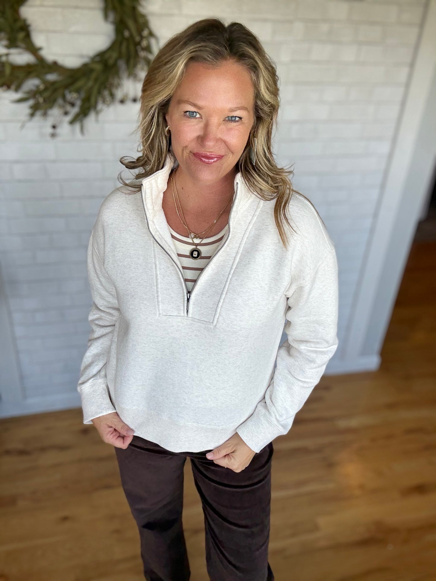 Serenity Zip Pullover