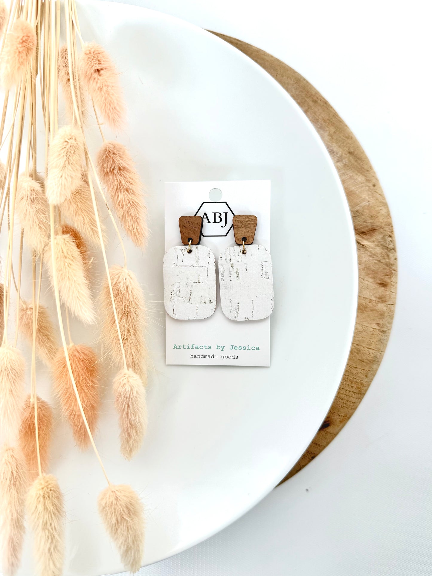 Round Rectangle Earrings