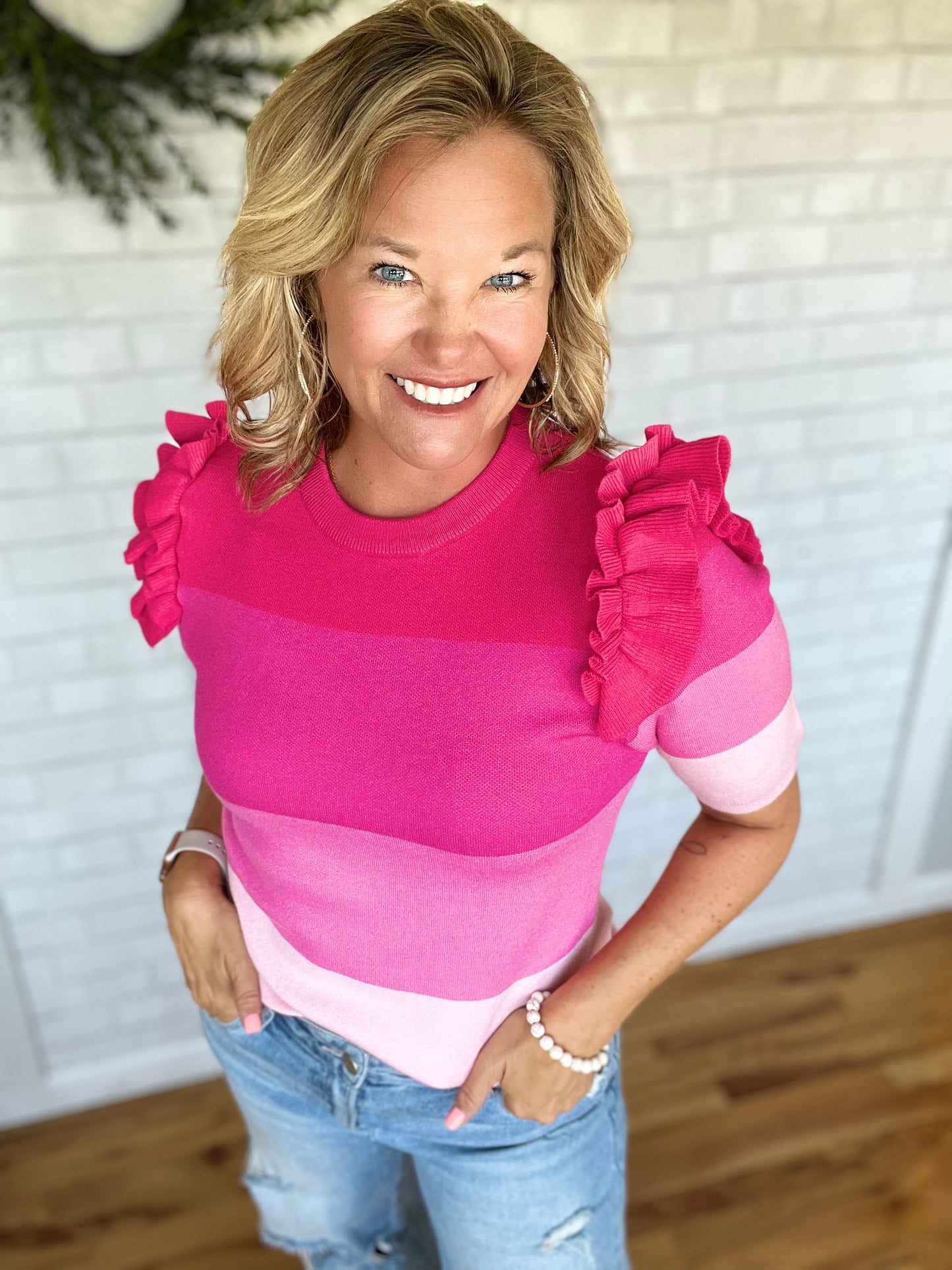 Petra Pink Sweater