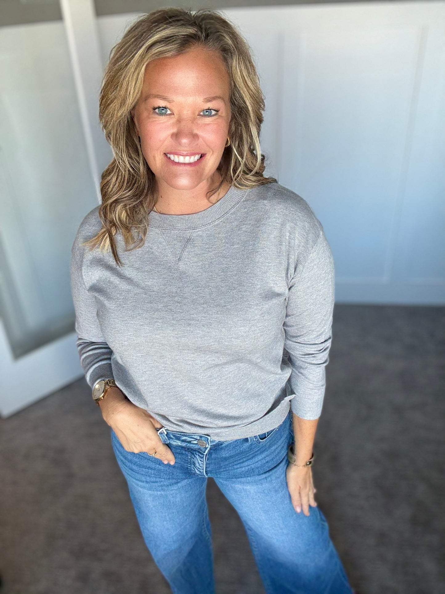 Cozy Crewneck - Gray