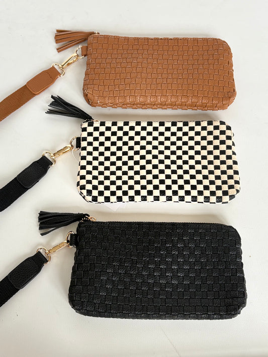 Emma Woven Wristlet