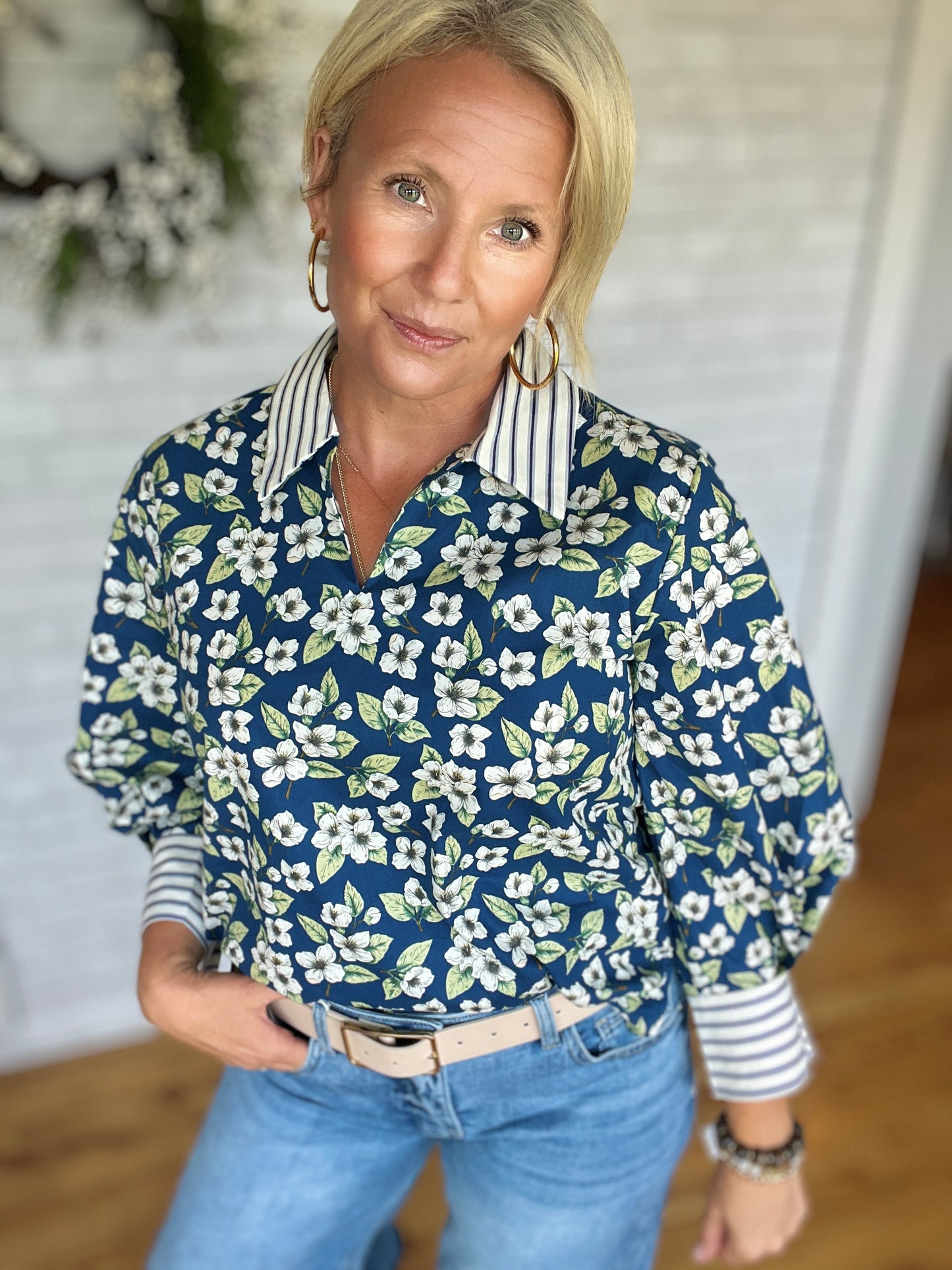 Multi Flower Top