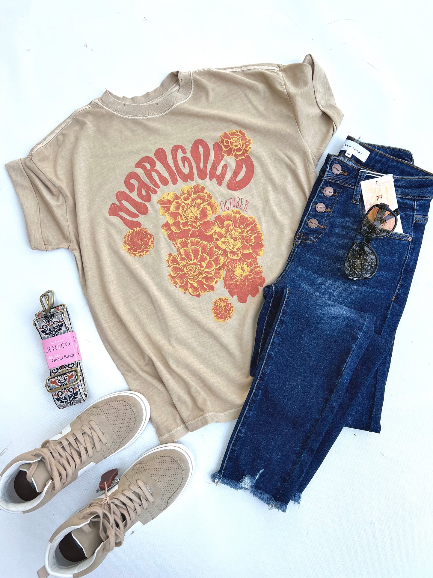 October Marigold Tee