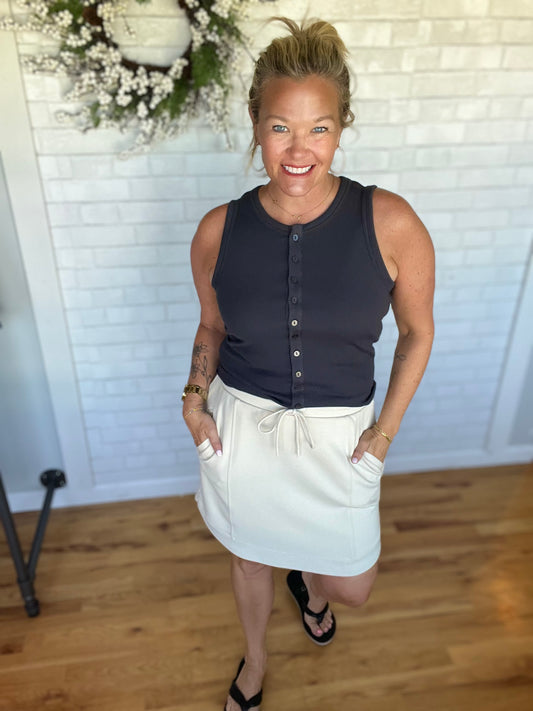 Nadia Skirt - French Oak