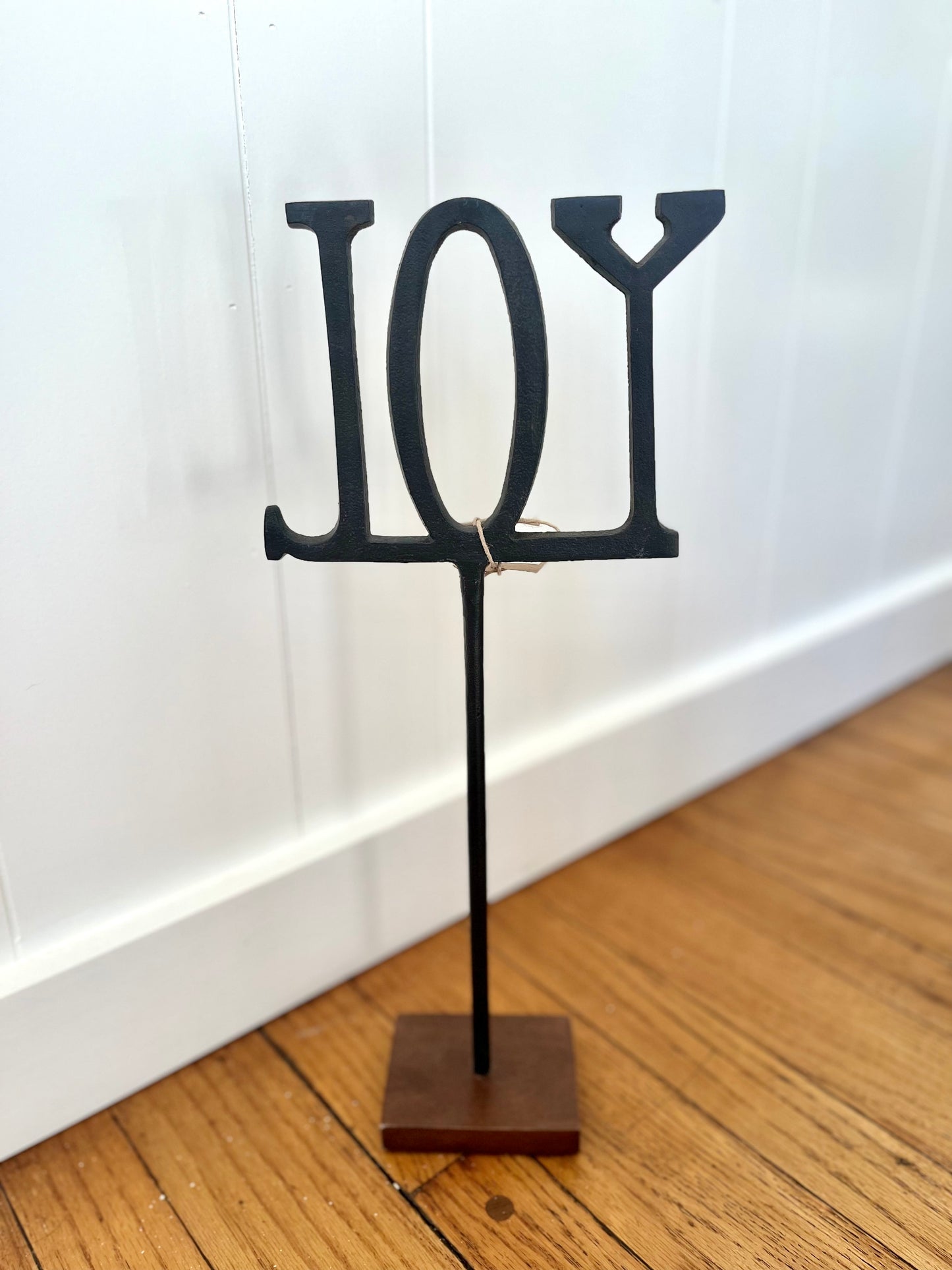 Joy Cast Iron Sentiment
