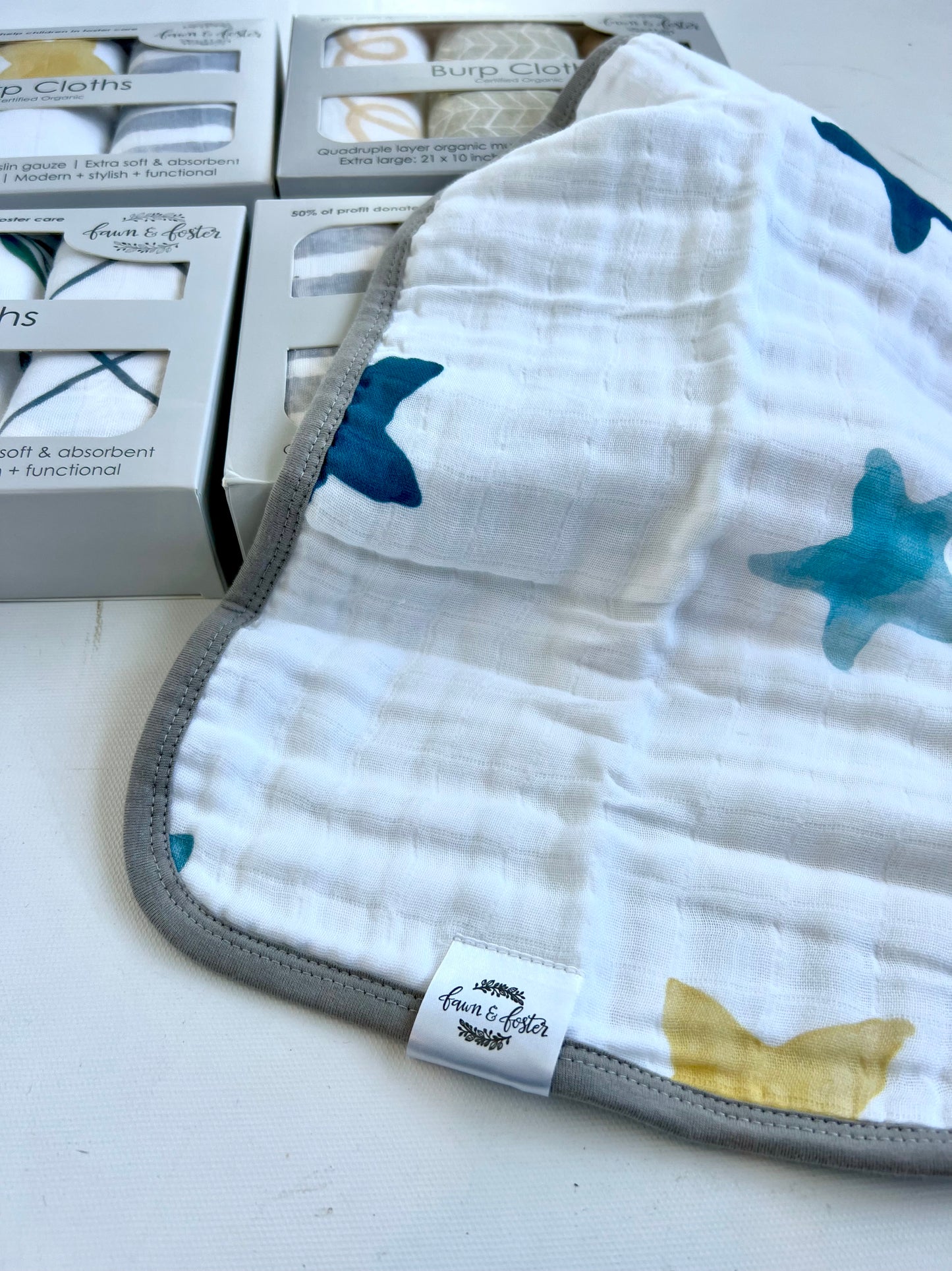Organic Burp Cloth
