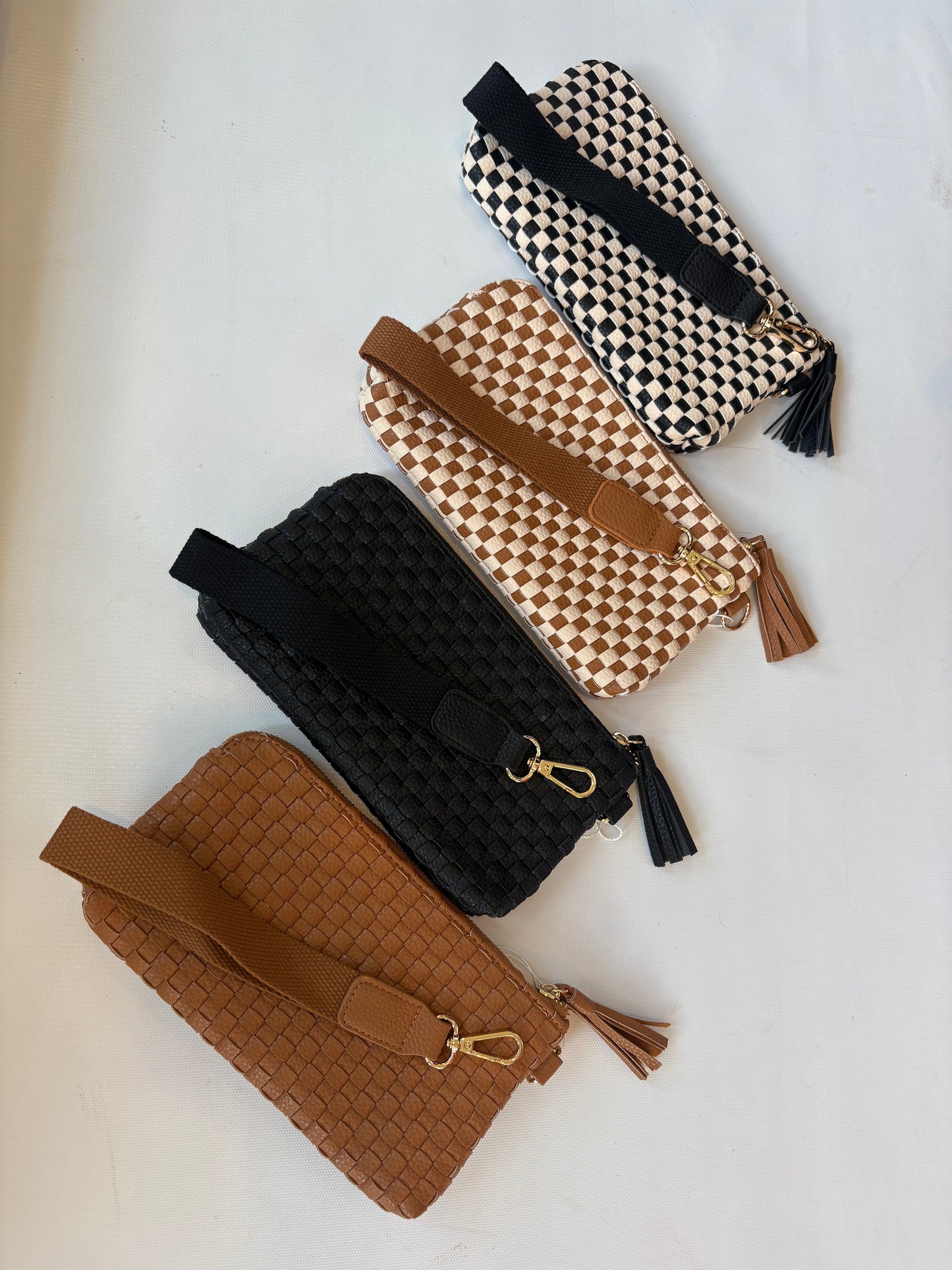 Emma Woven Wristlet