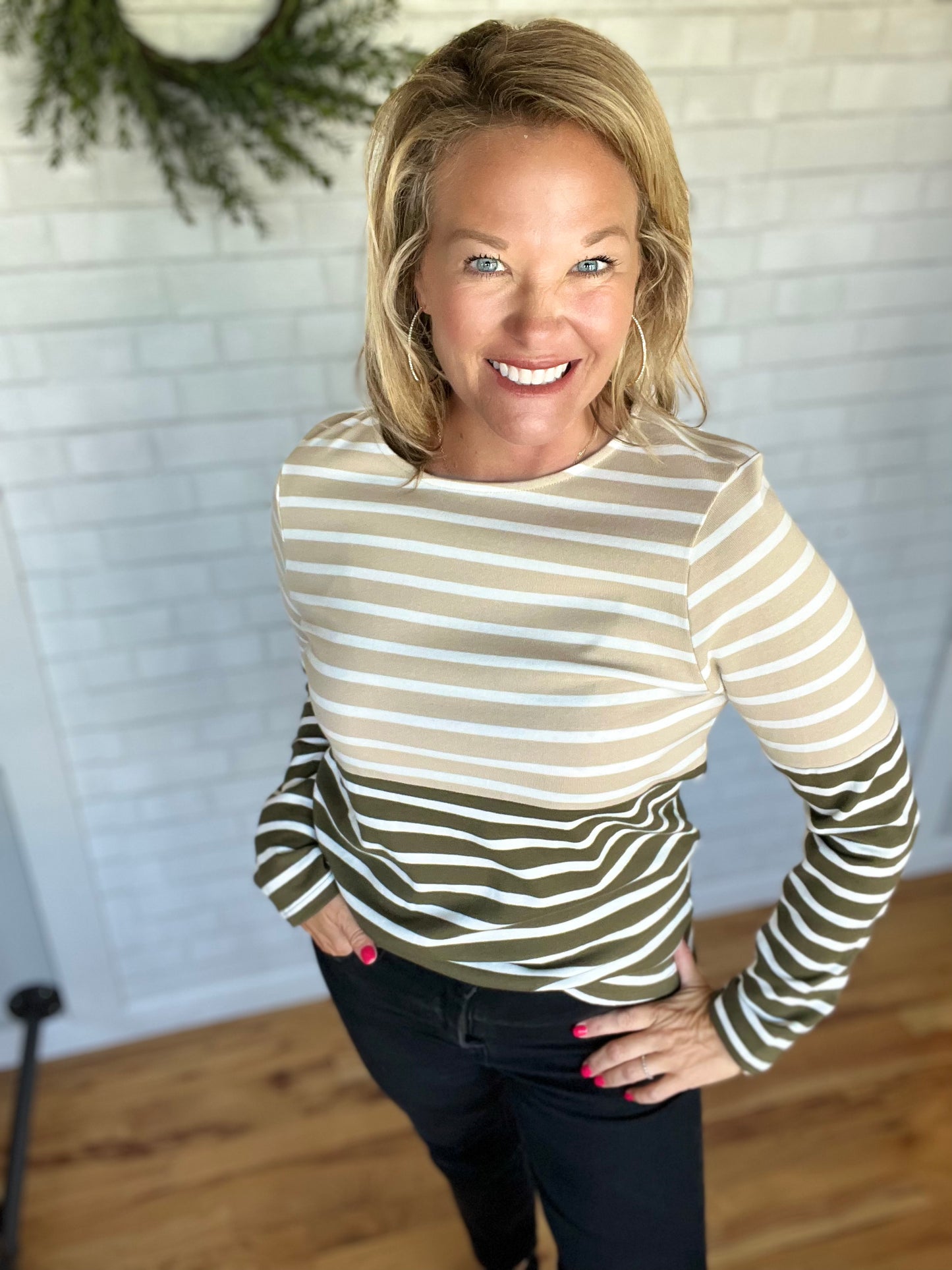 Ollie Striped Top