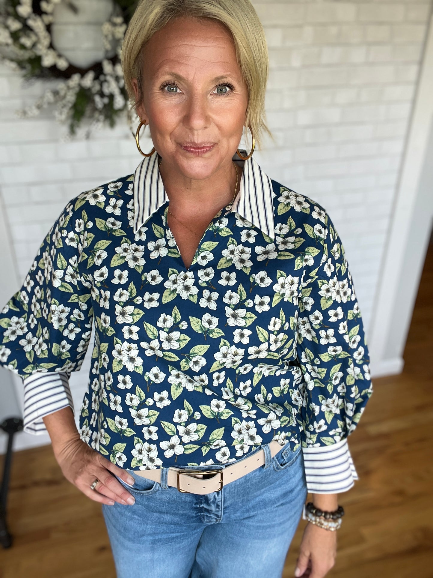 Multi Flower Top