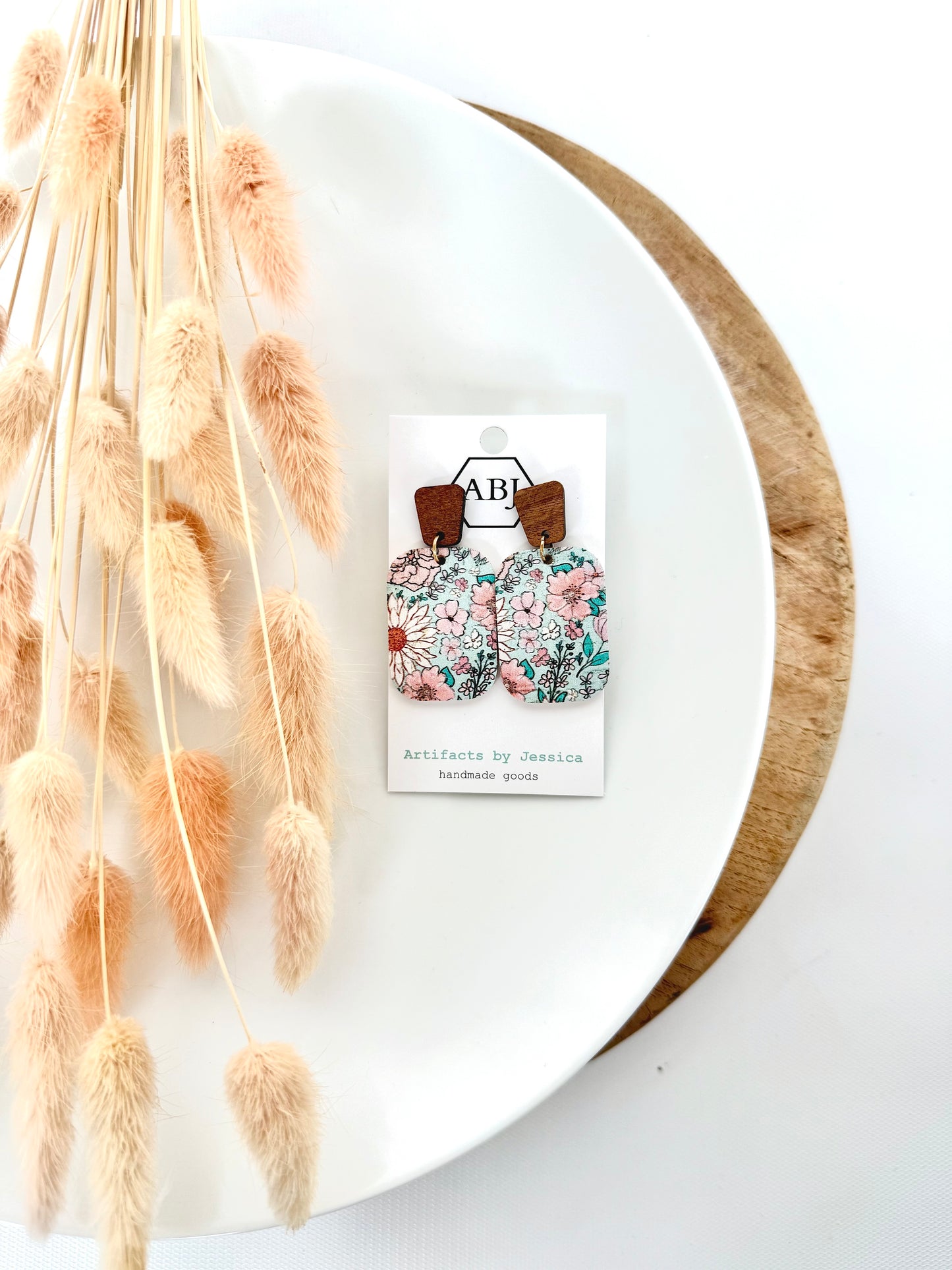 Round Rectangle Earrings