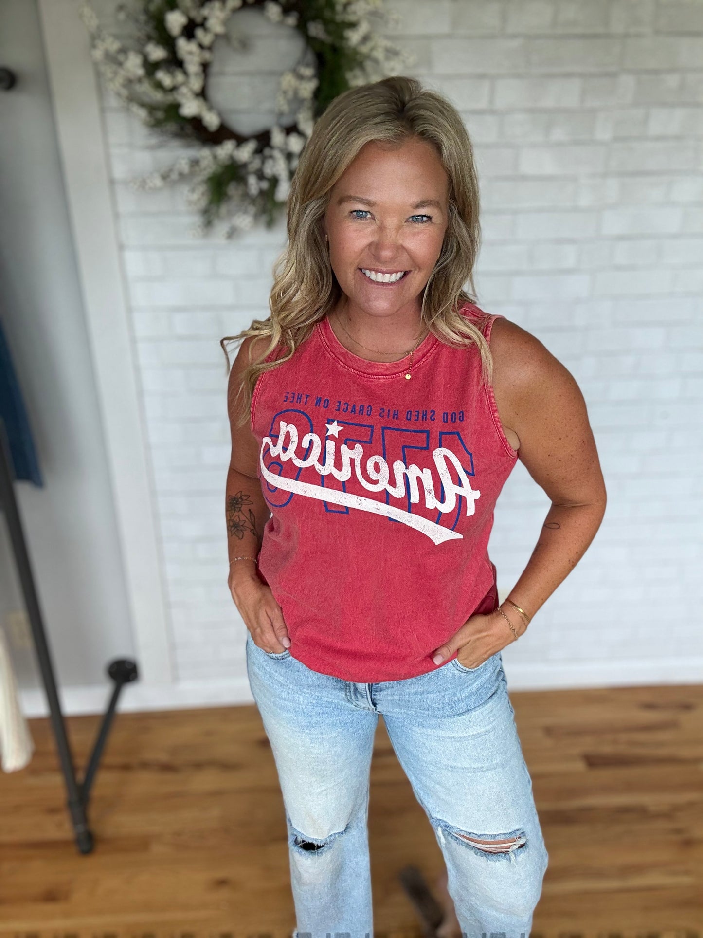 1776 Red Tank