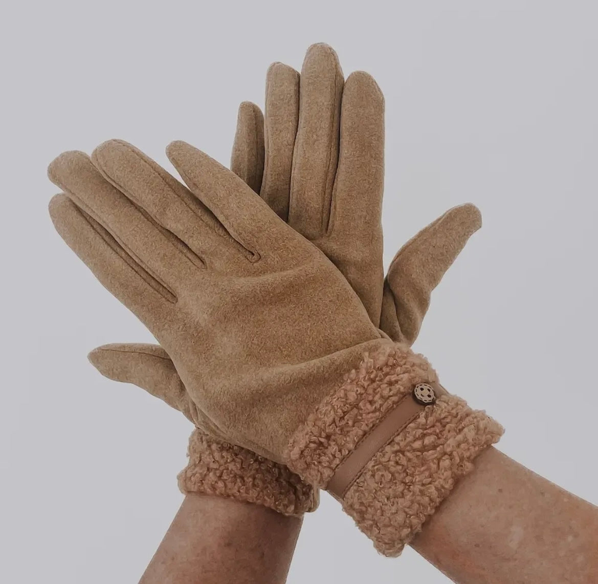 Teddy Fur Gloves