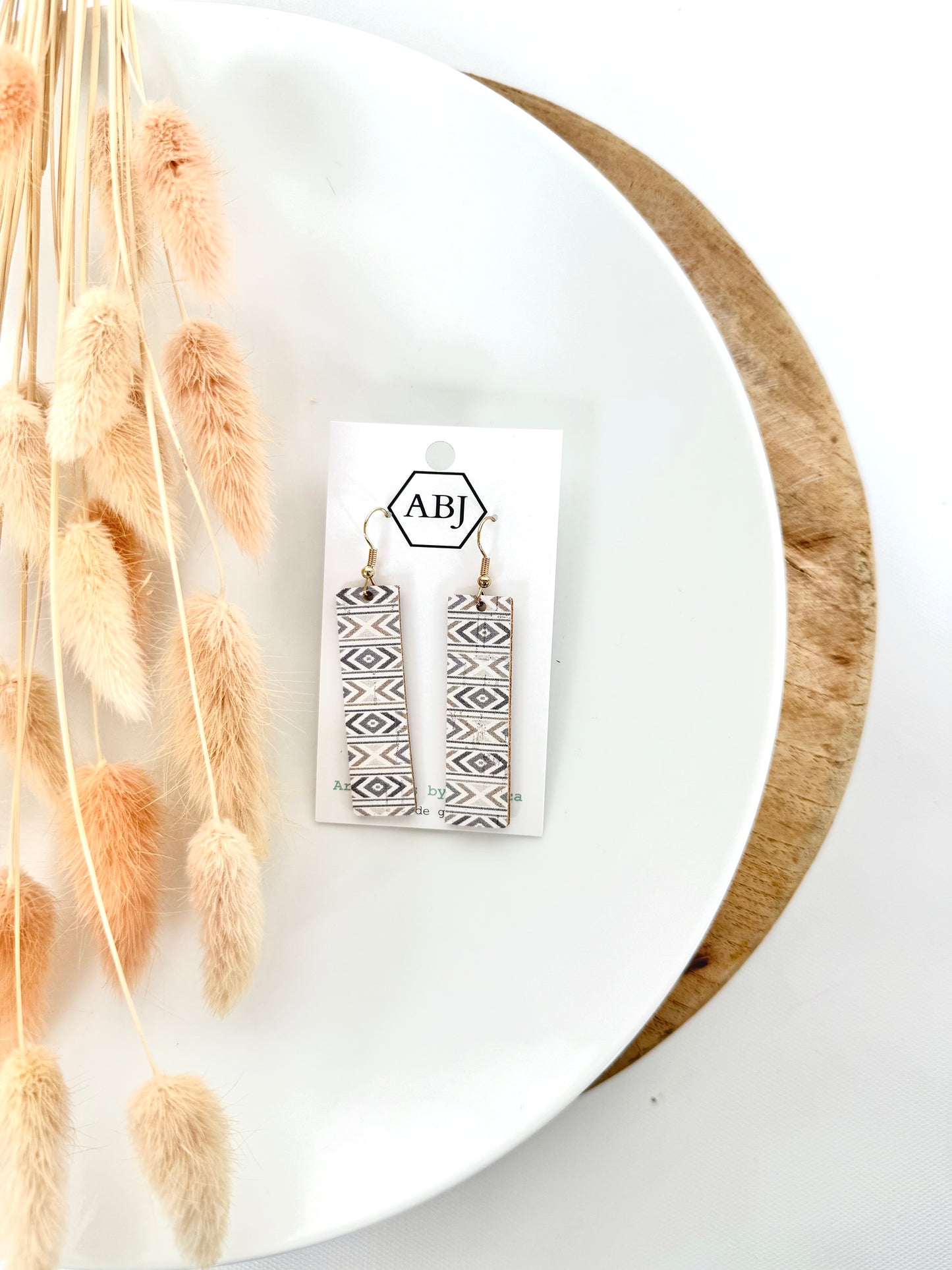 Long Rectangle Earrings