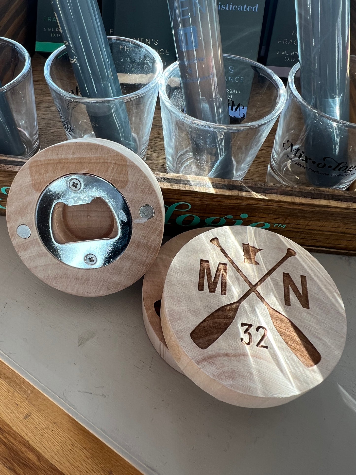 Magnetic Puck Bottle Opener