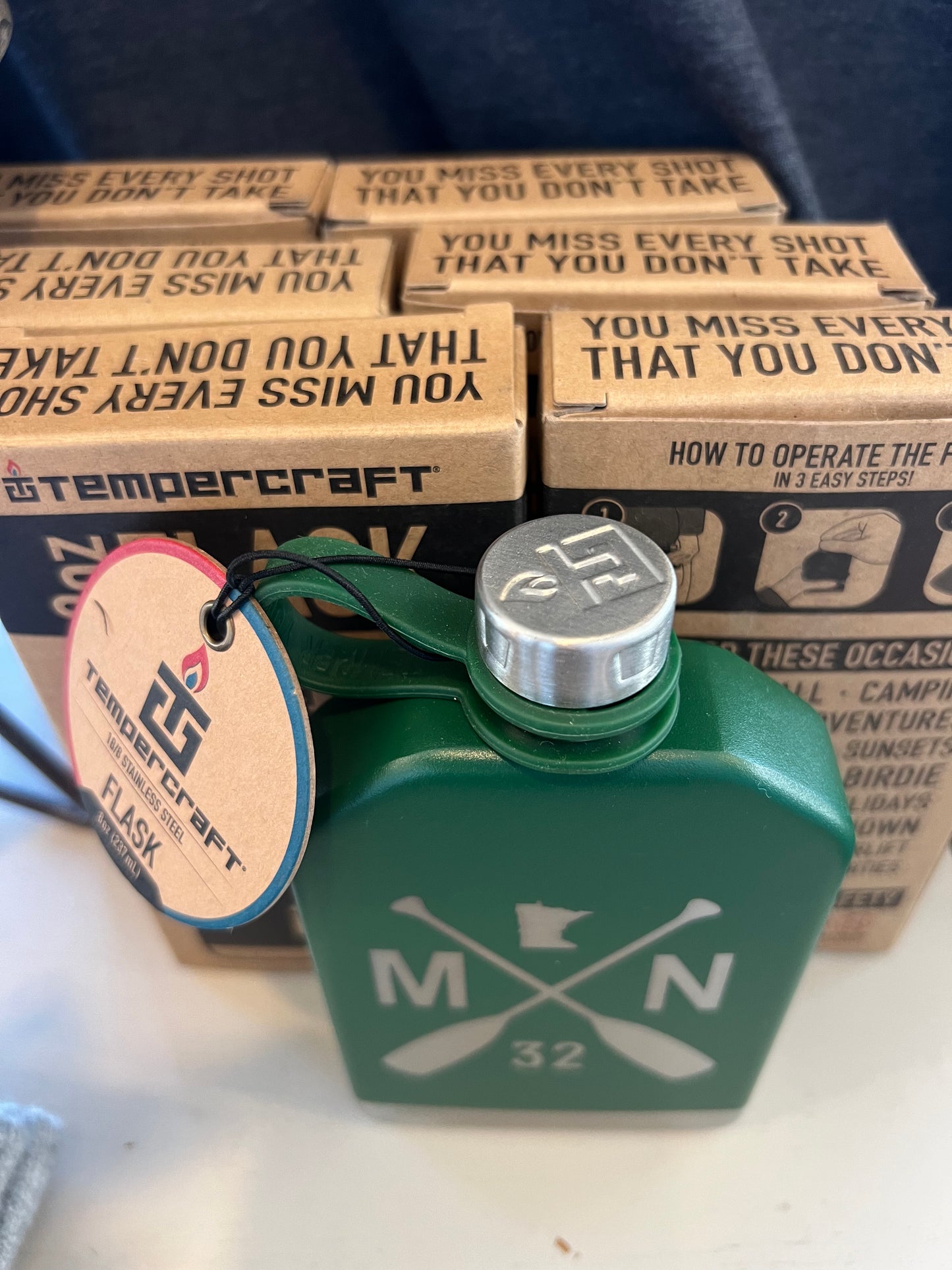 Backtrack Flask -Green