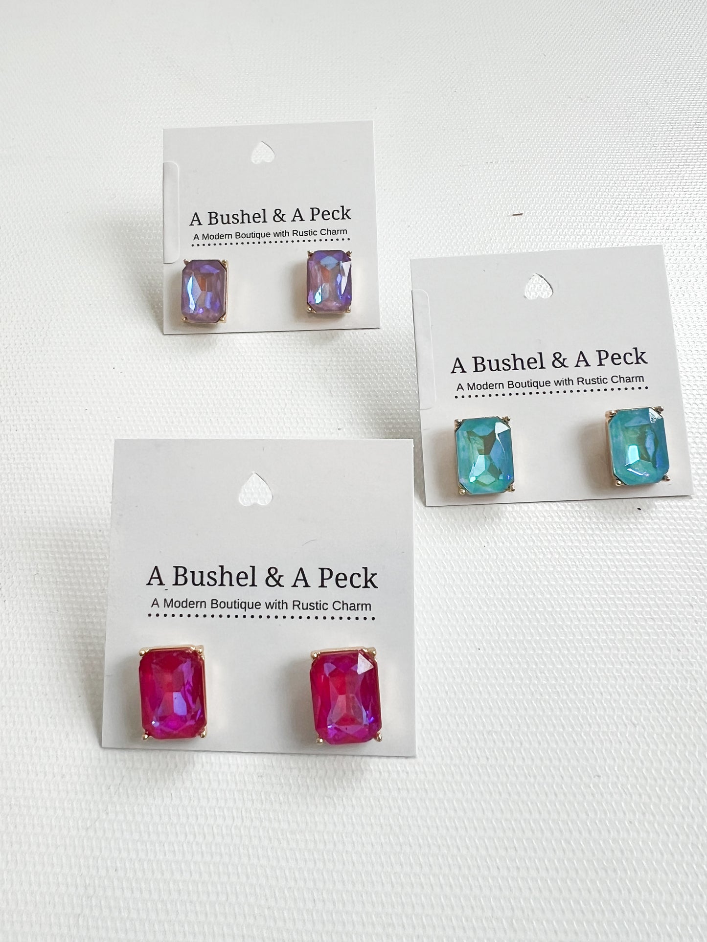 Crystal Stud Earrings