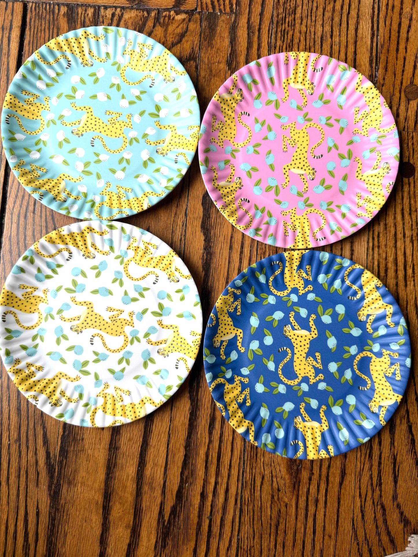 Leopard Plates