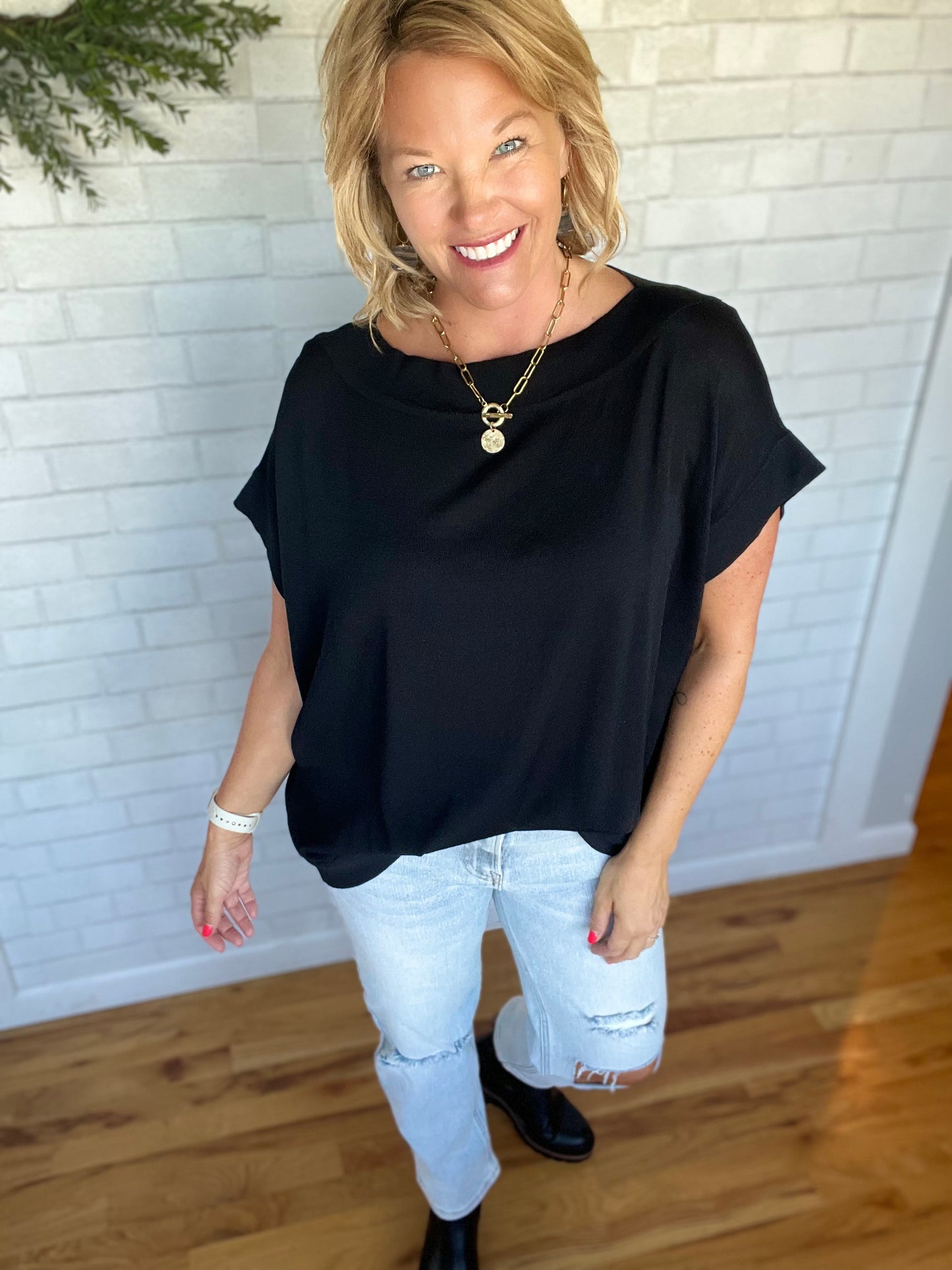 Addie Top- Black