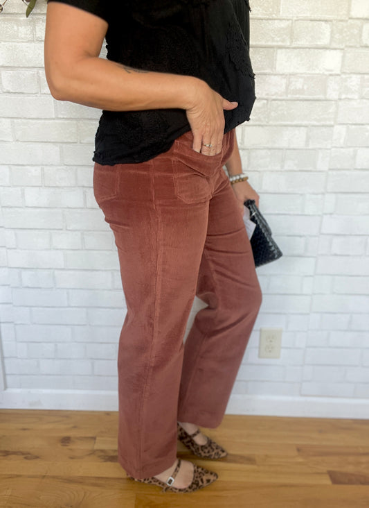 Gladys Pant - Rustic Brown